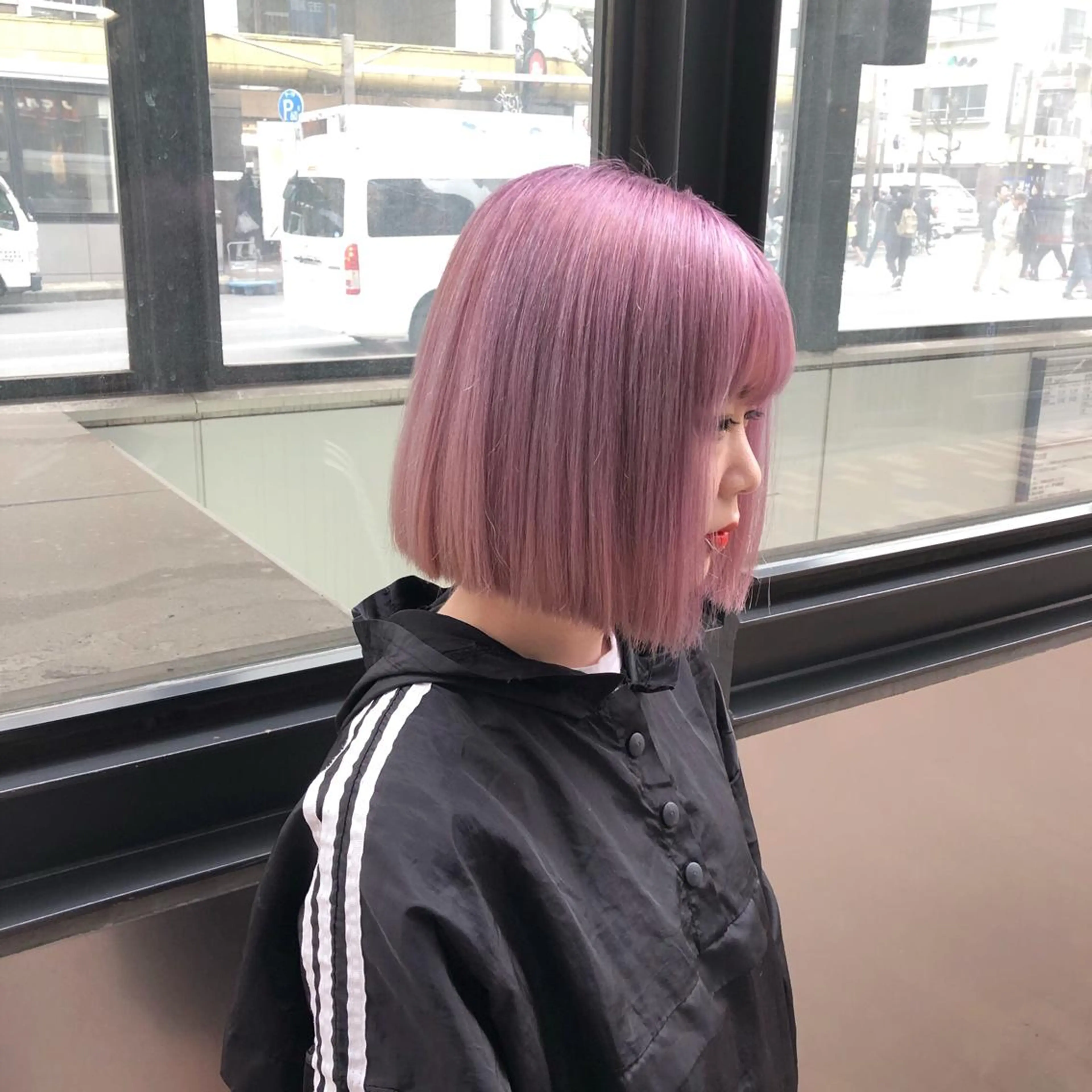 ミディアム カラー masa/ボブ特化/ ぷつっとボブのヘアスタイル