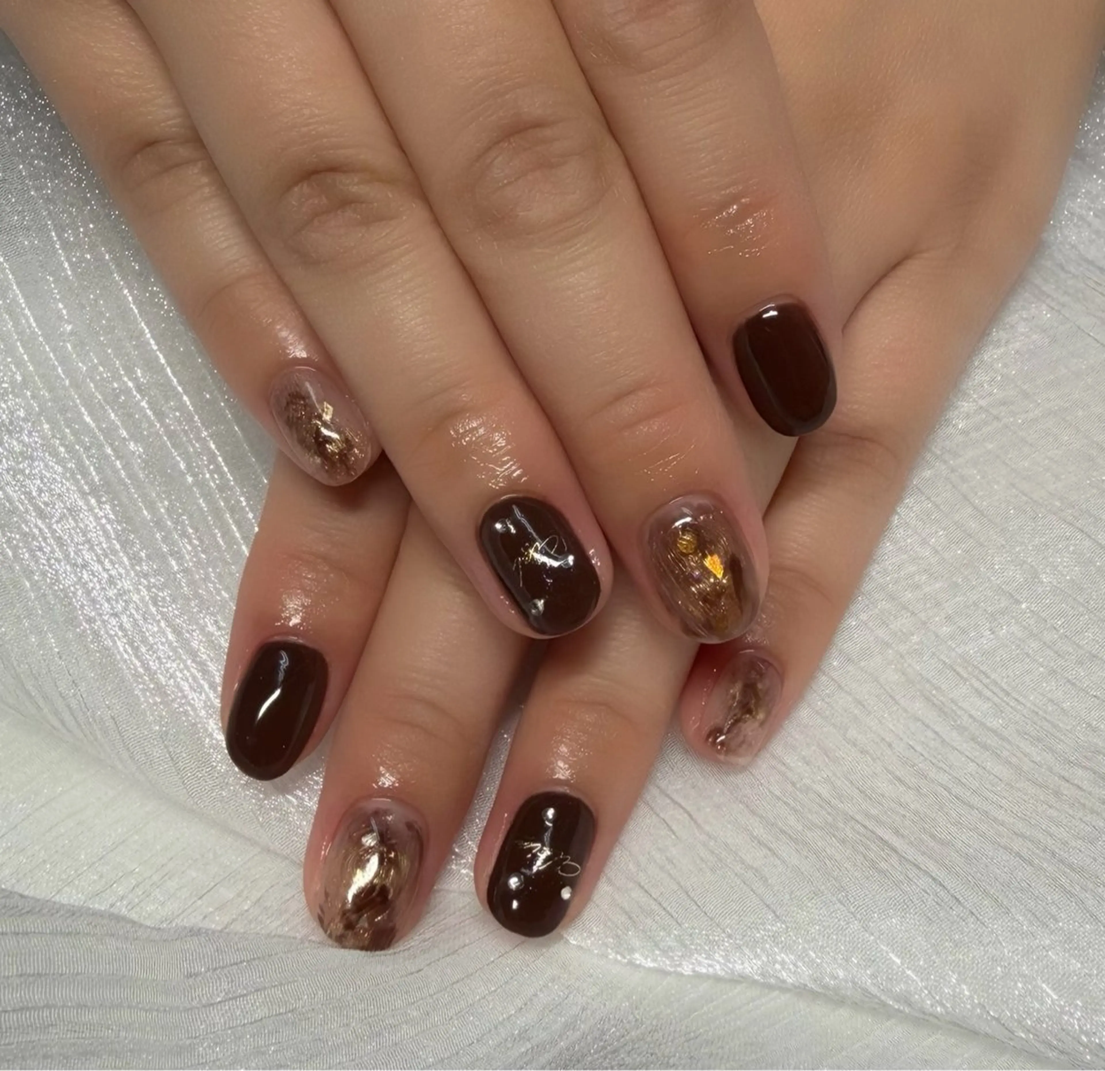 ネイル ショートネイル ハンドネイル ☆ yukiのネイルデザイン