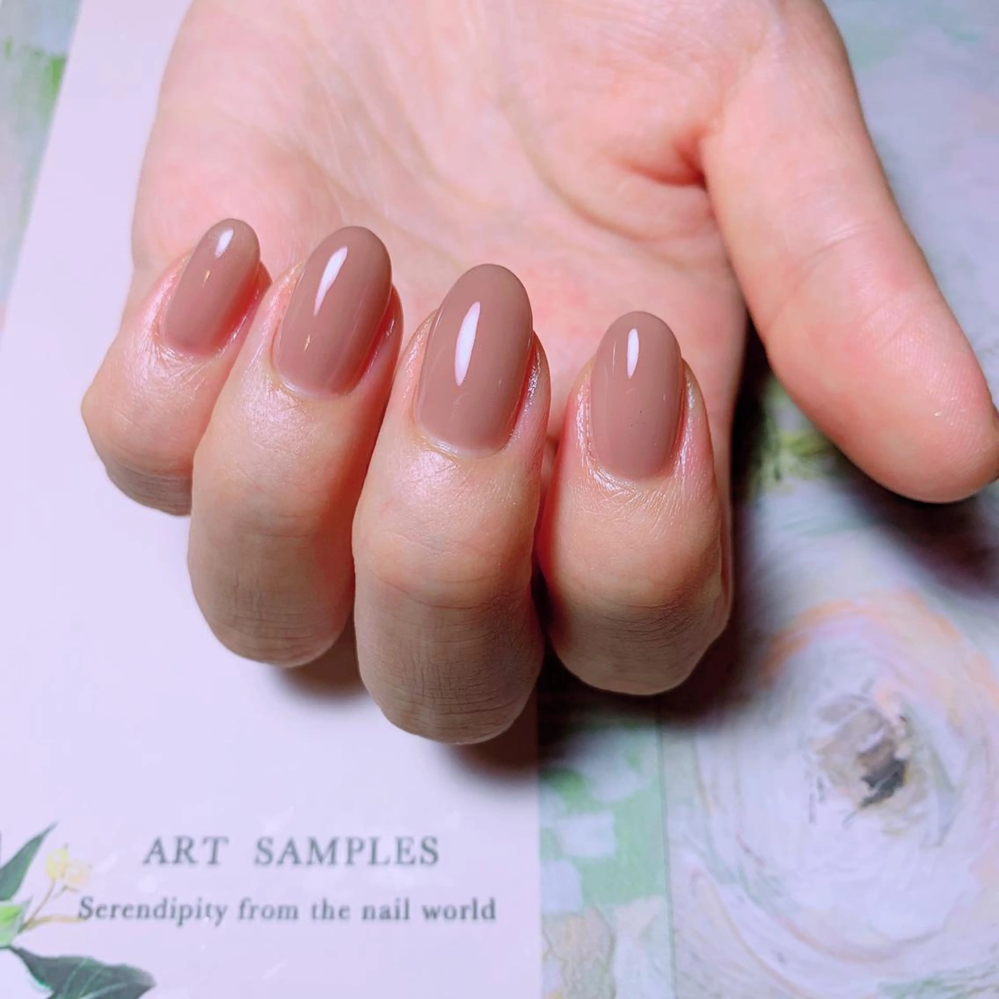ネイル ワンカラーネイル FLY Nail Salonのネイルデザイン