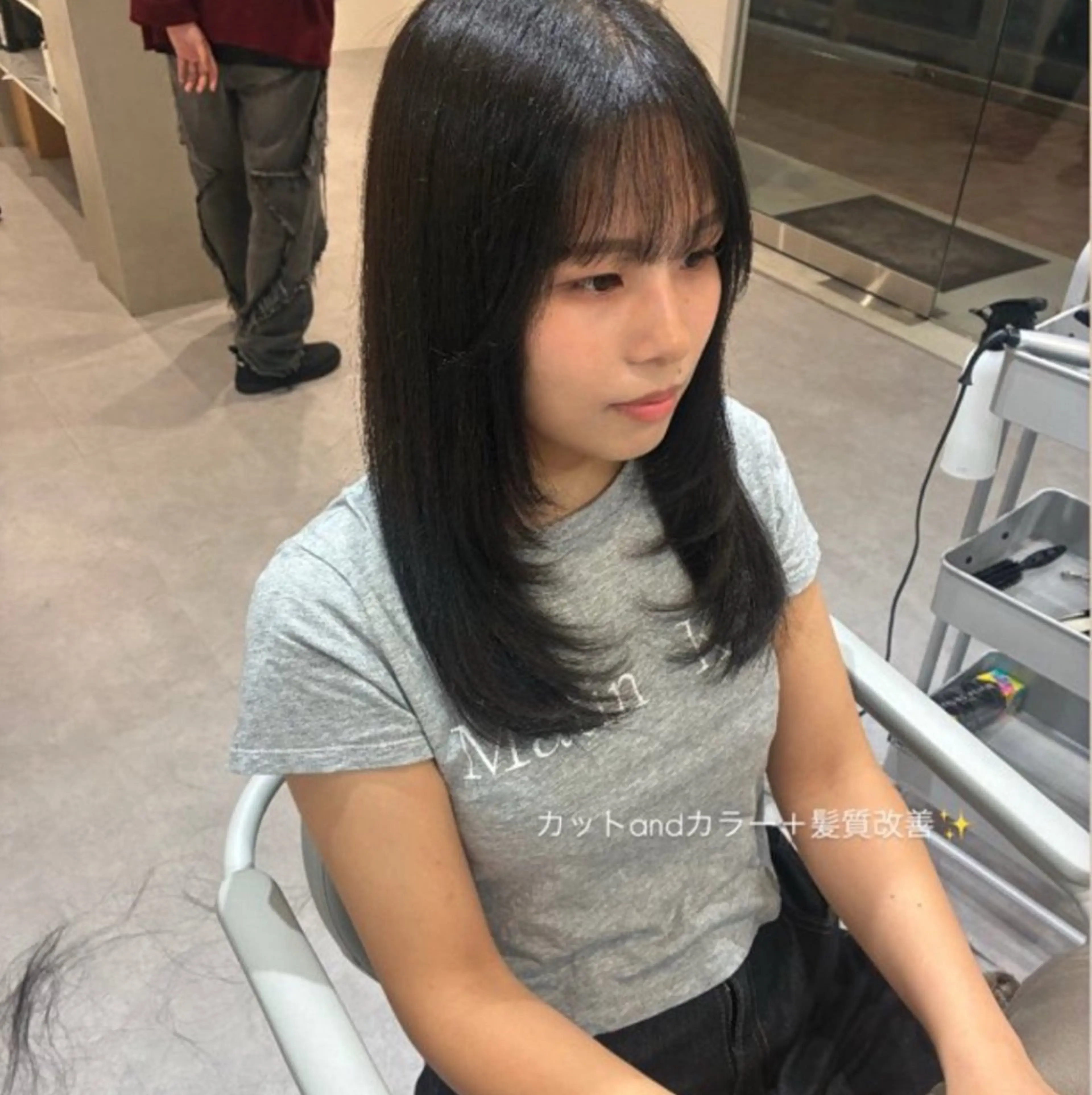 カラー 石井綾華🩰 髪質改善🌟のヘアスタイル