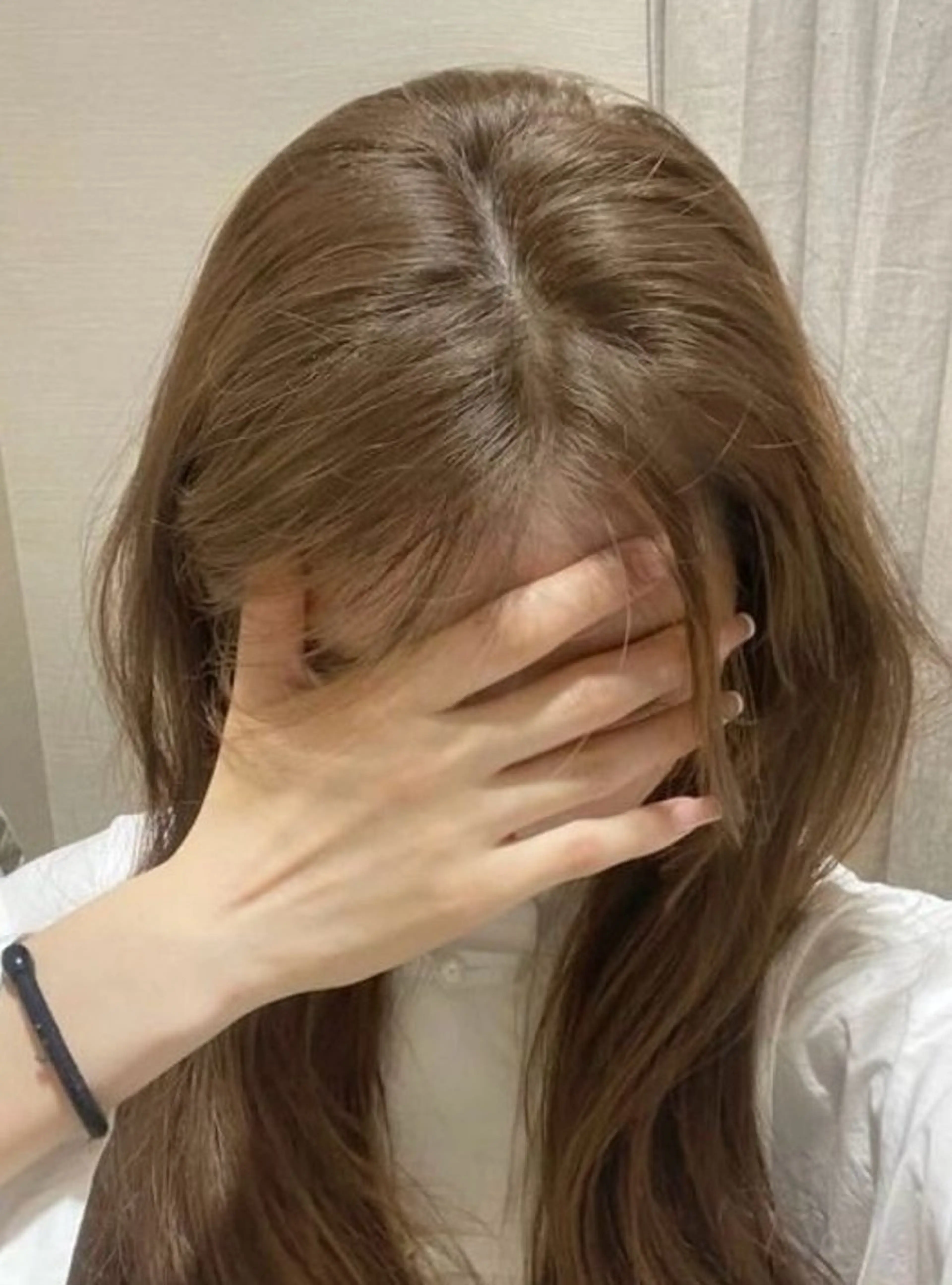 カラー パーマ ヘアアレンジ メンズ 🤍レイヤーカット/ ベージュヘア🤍のヘアスタイル