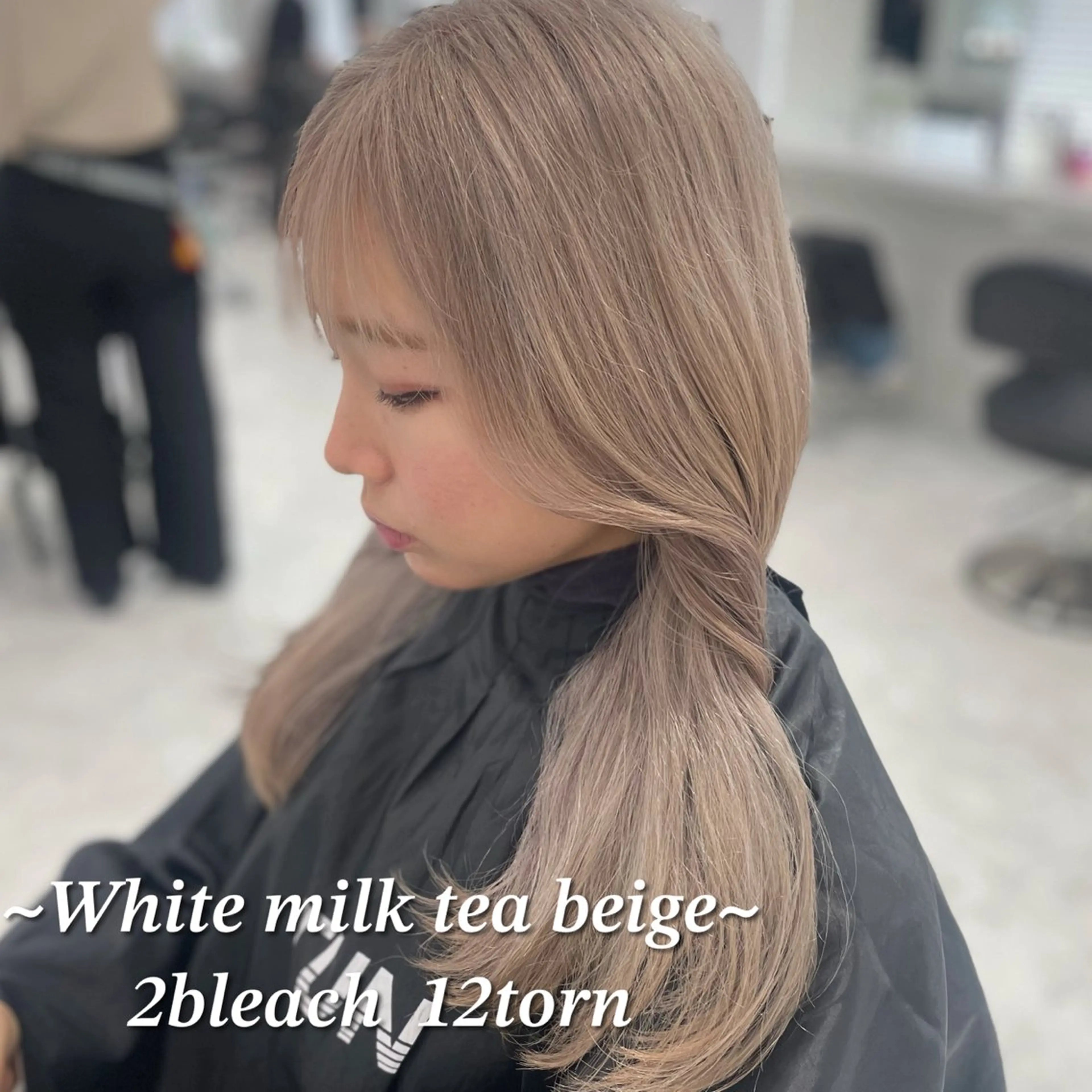 セミロング カラー ヘアカラー 🌿透明感赤み消し Keishin🌿のヘアスタイル