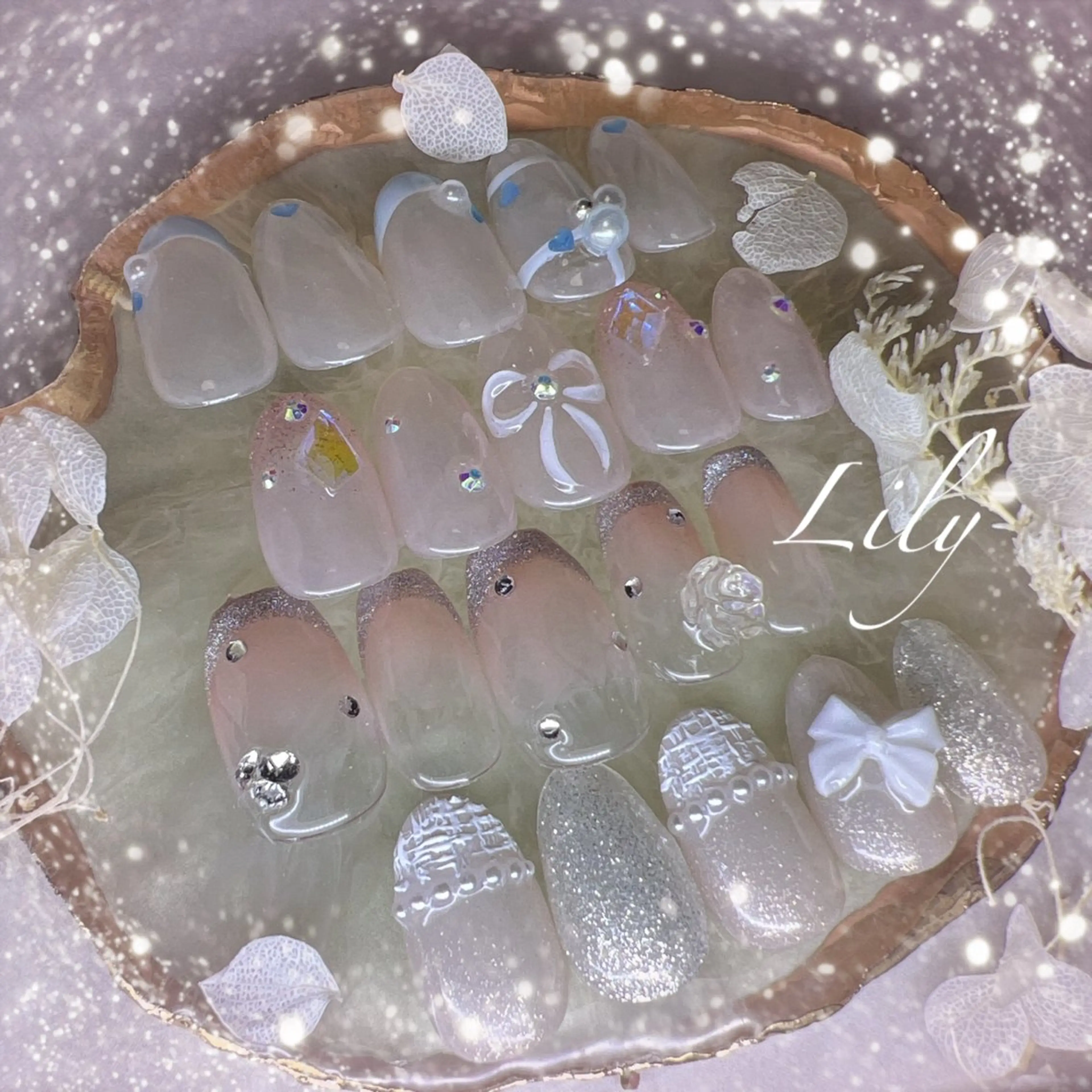 ネイル ハンドネイル Nailsalon Lilyのネイルデザイン