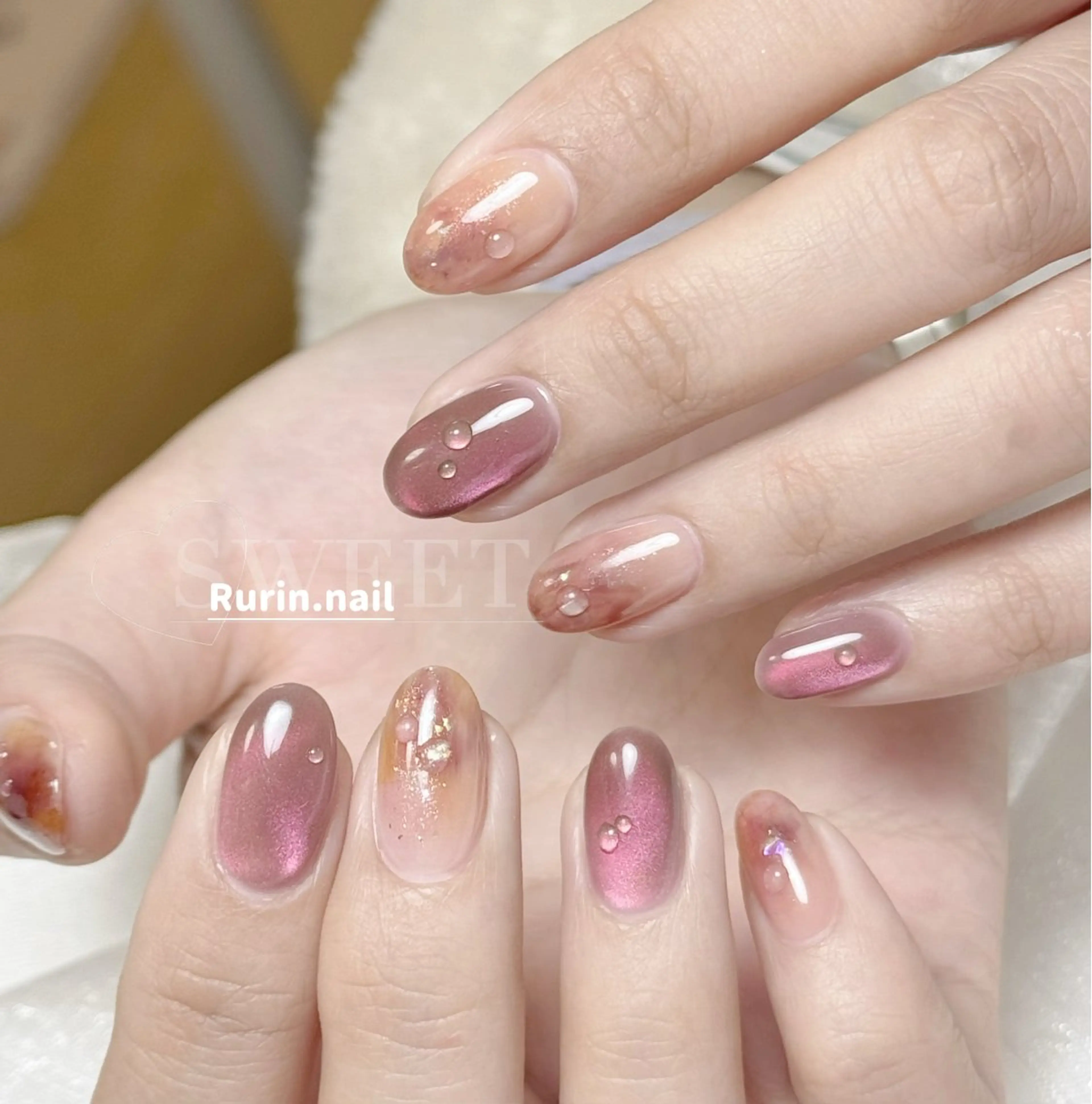ネイル ハンドネイル ルリン サロン💅のネイルデザイン