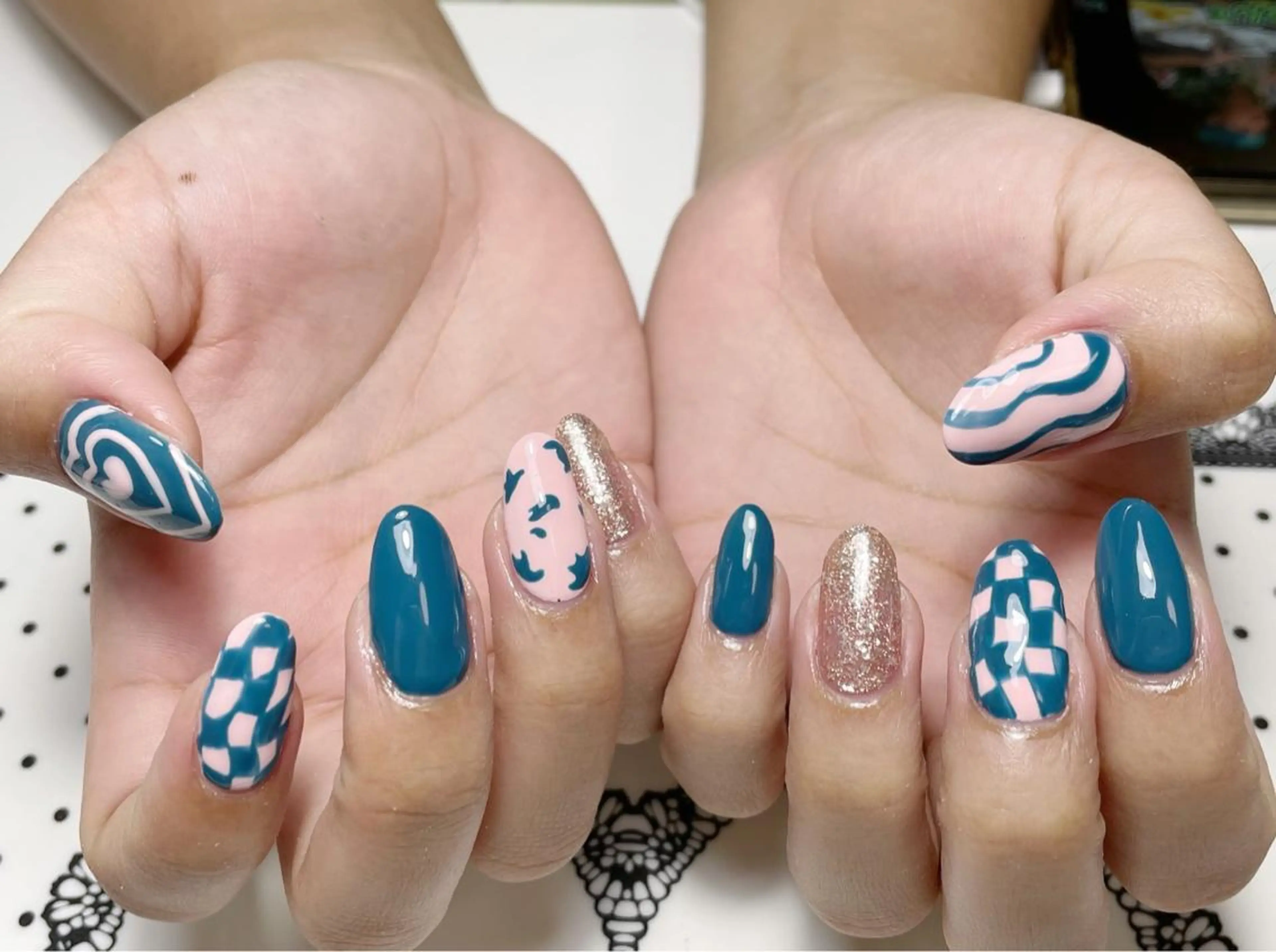 ネイル キラリ ネイルサロンのネイルデザイン