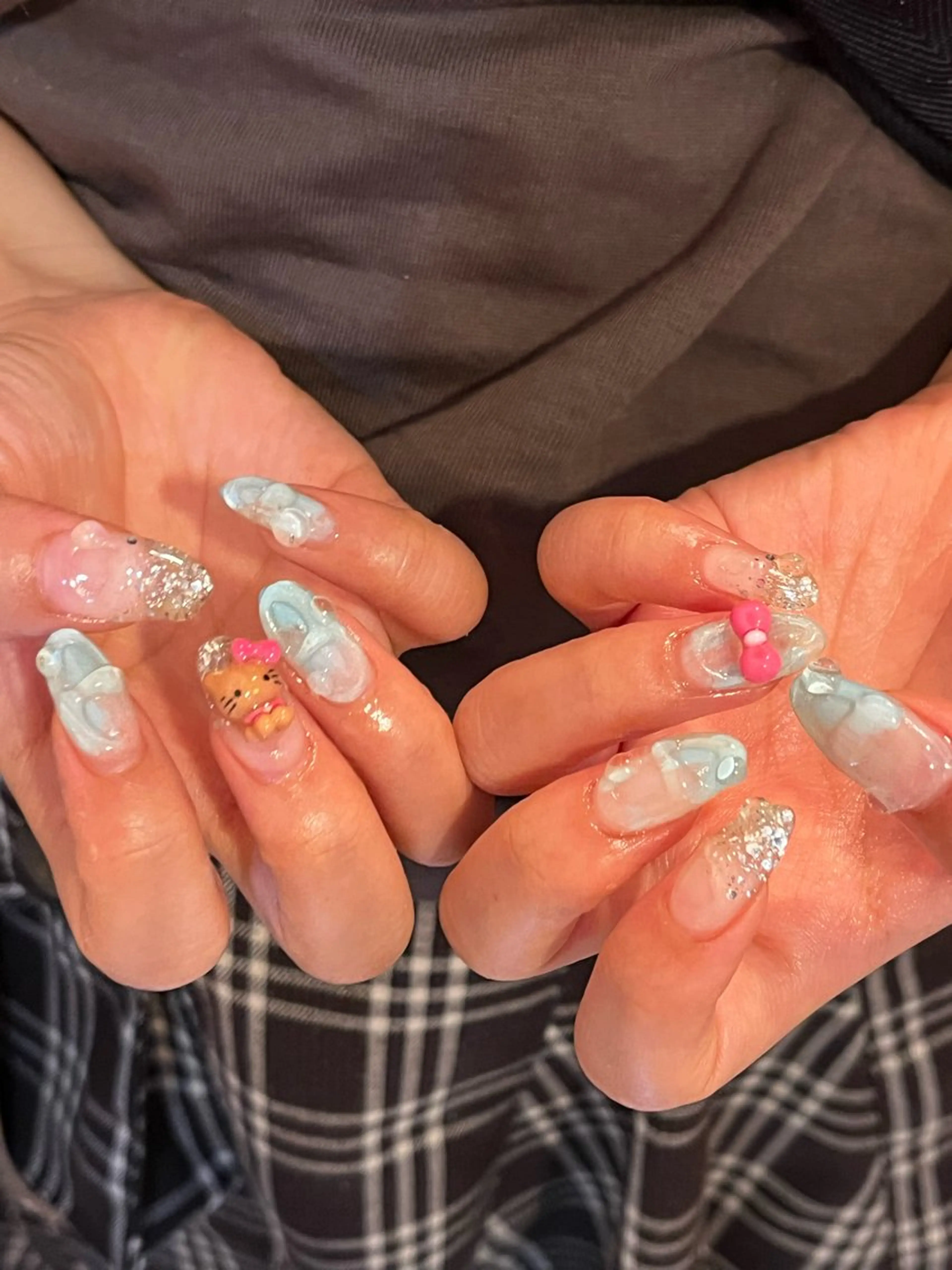 ネイル 文 /個性派ネイルのネイルデザイン