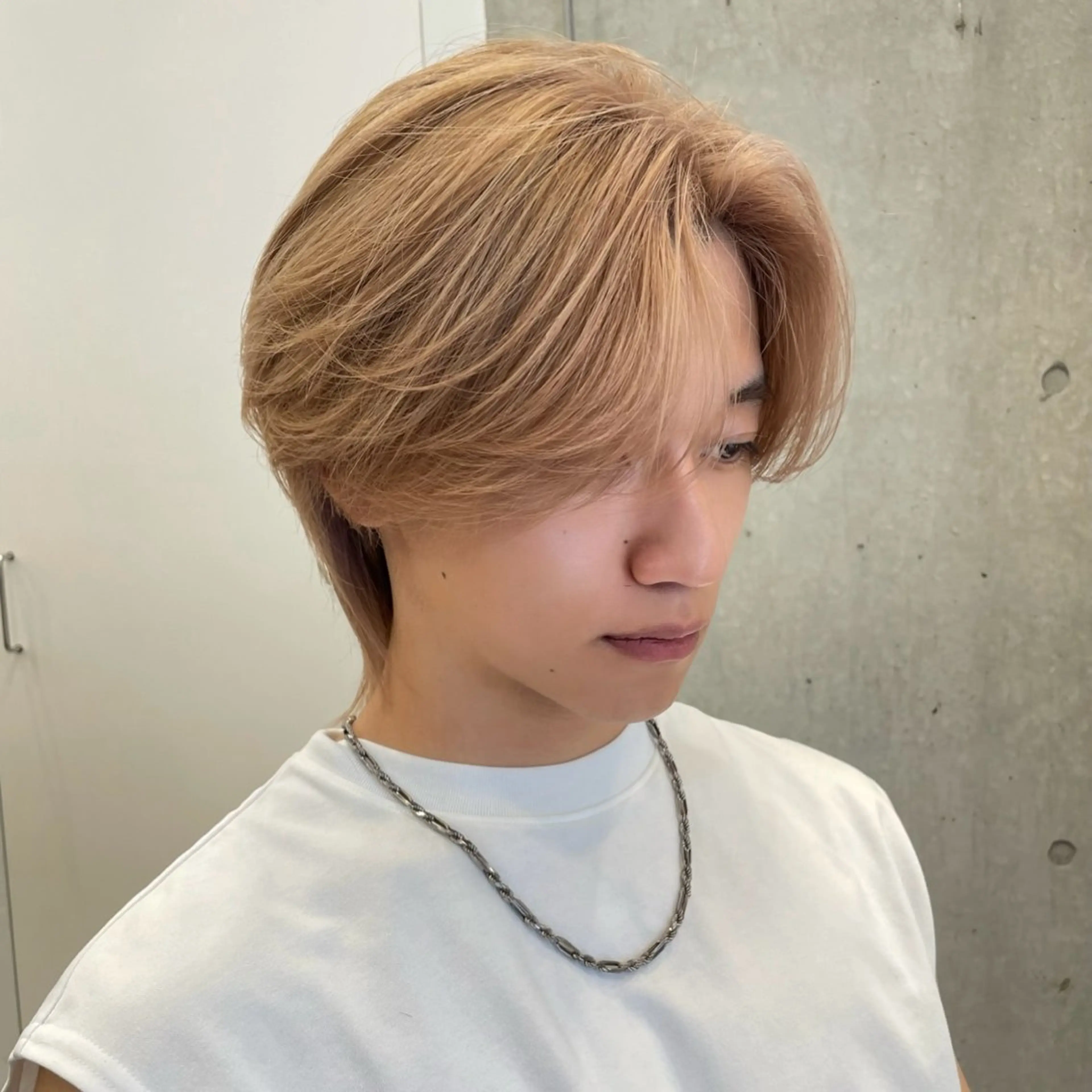 メンズ ミルクティーベージュ 🩰🤎miharuのヘアスタイル