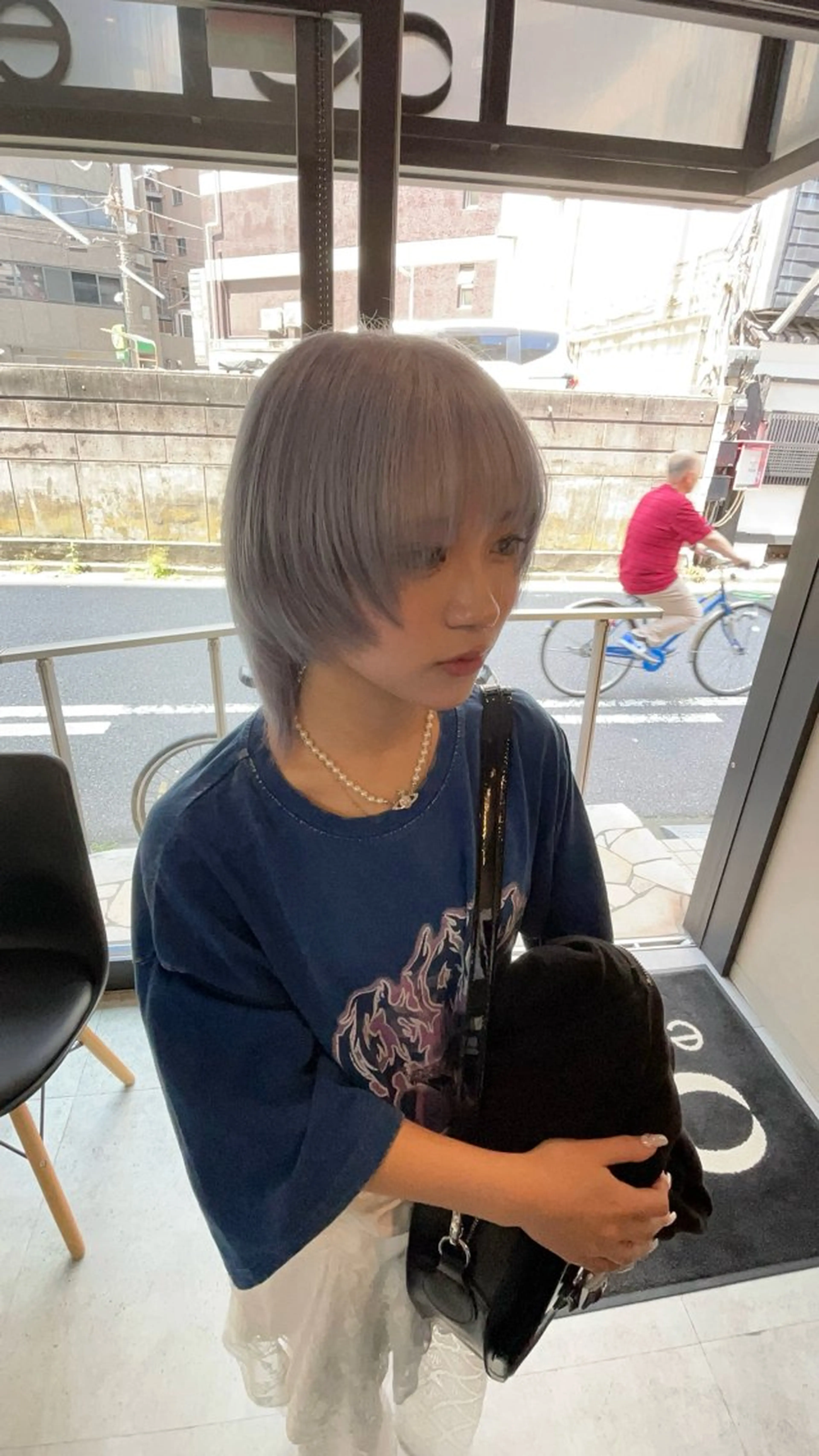 ダブルカラー(ブリーチ1回+カラー)の写真