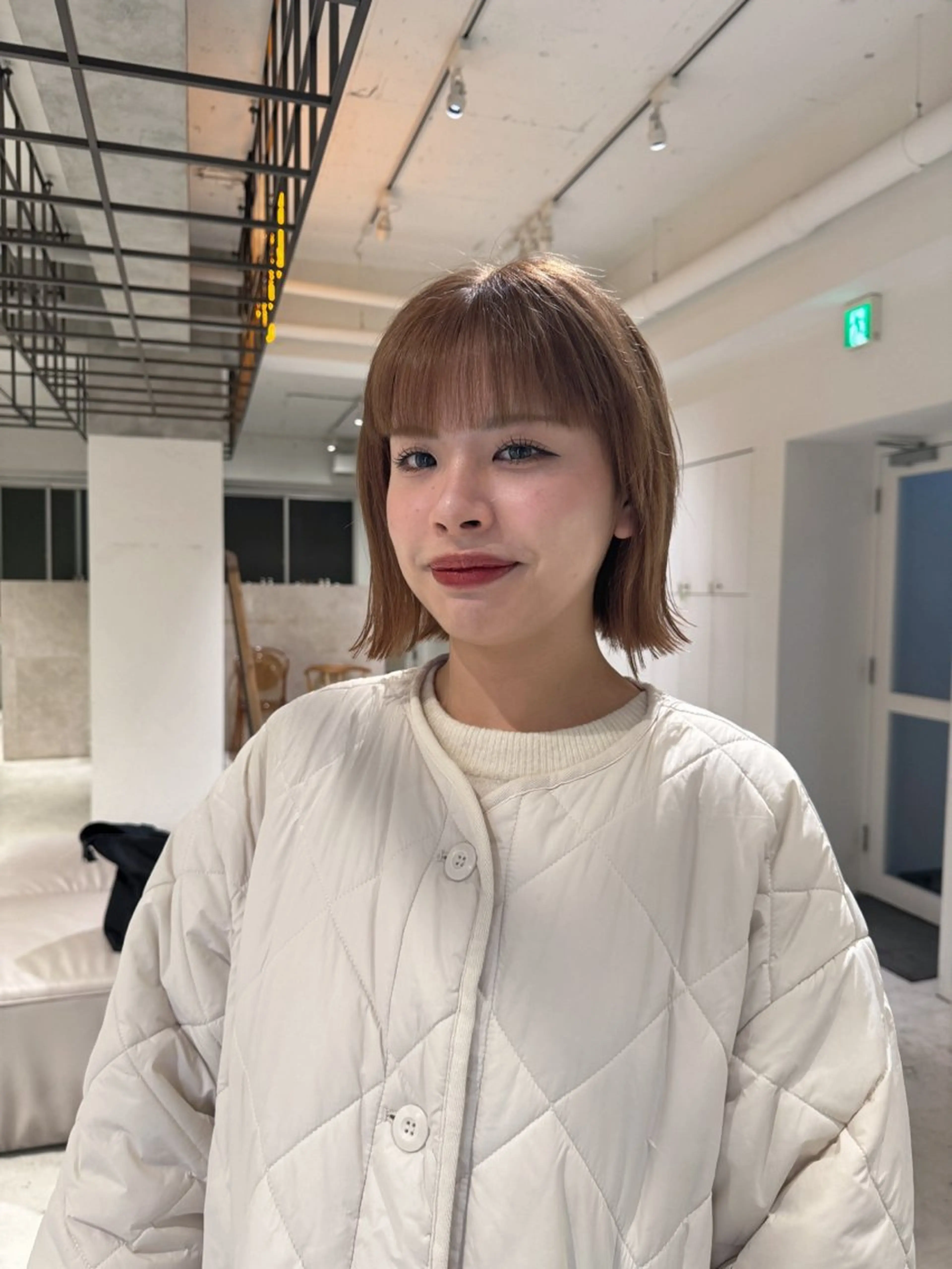 ミディアム カラー ブリーチ ralme/sol 髙橋一哉のヘアスタイル