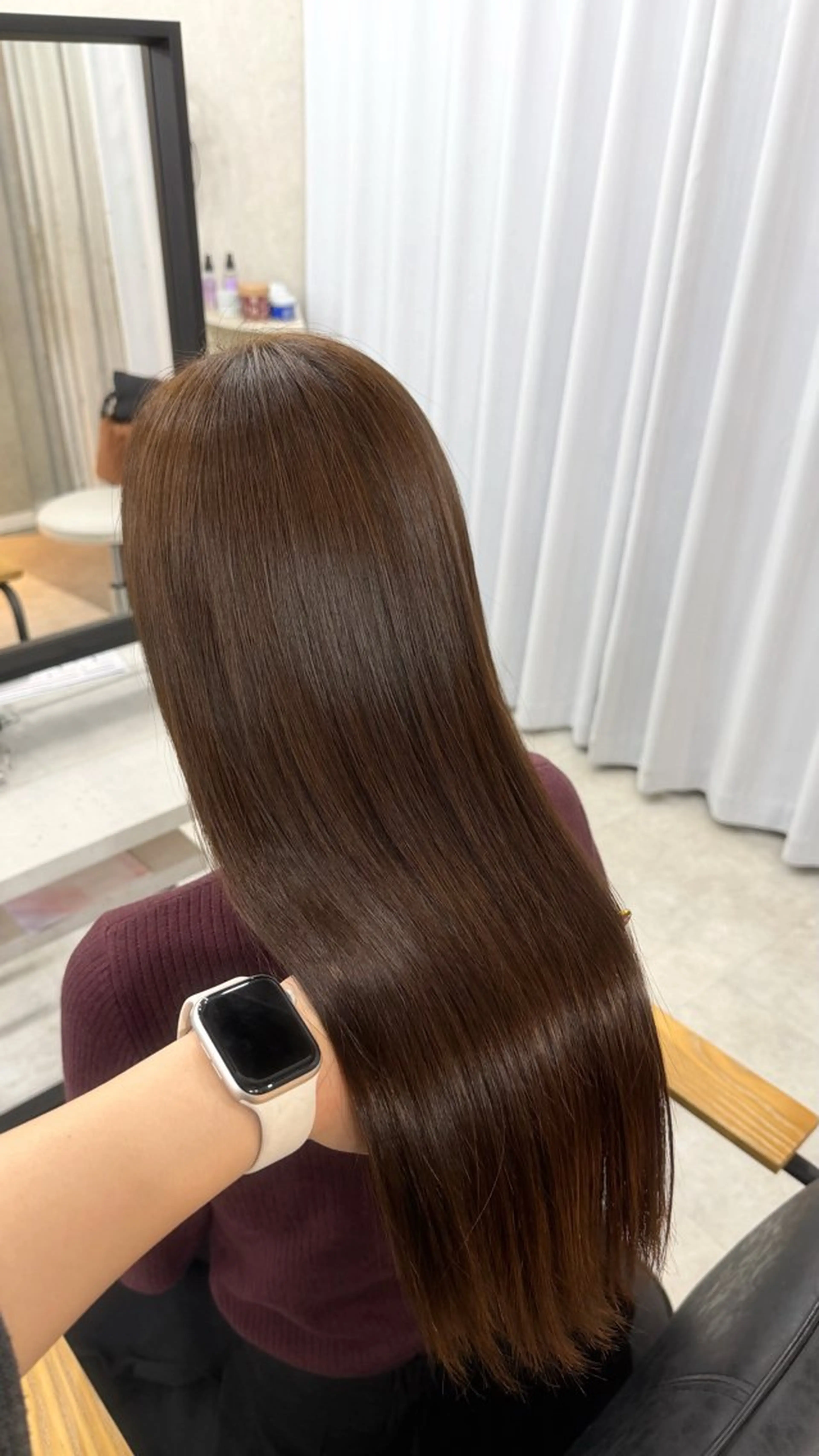 カラー ヘアカラー トリートメント 透明感カラー🫧 /梅田/noa💙のヘアスタイル