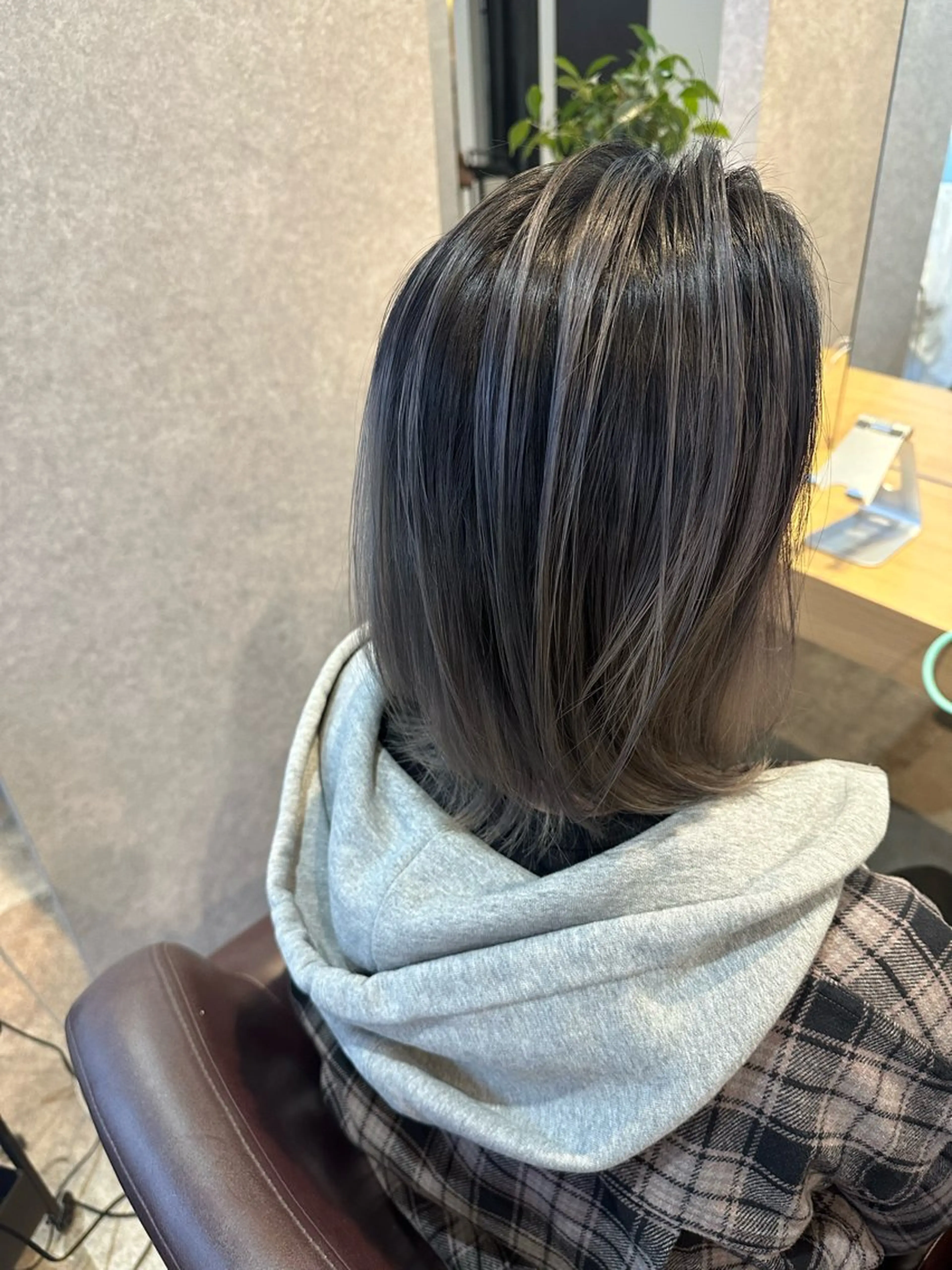 ミディアム 原 辰徳のヘアスタイル