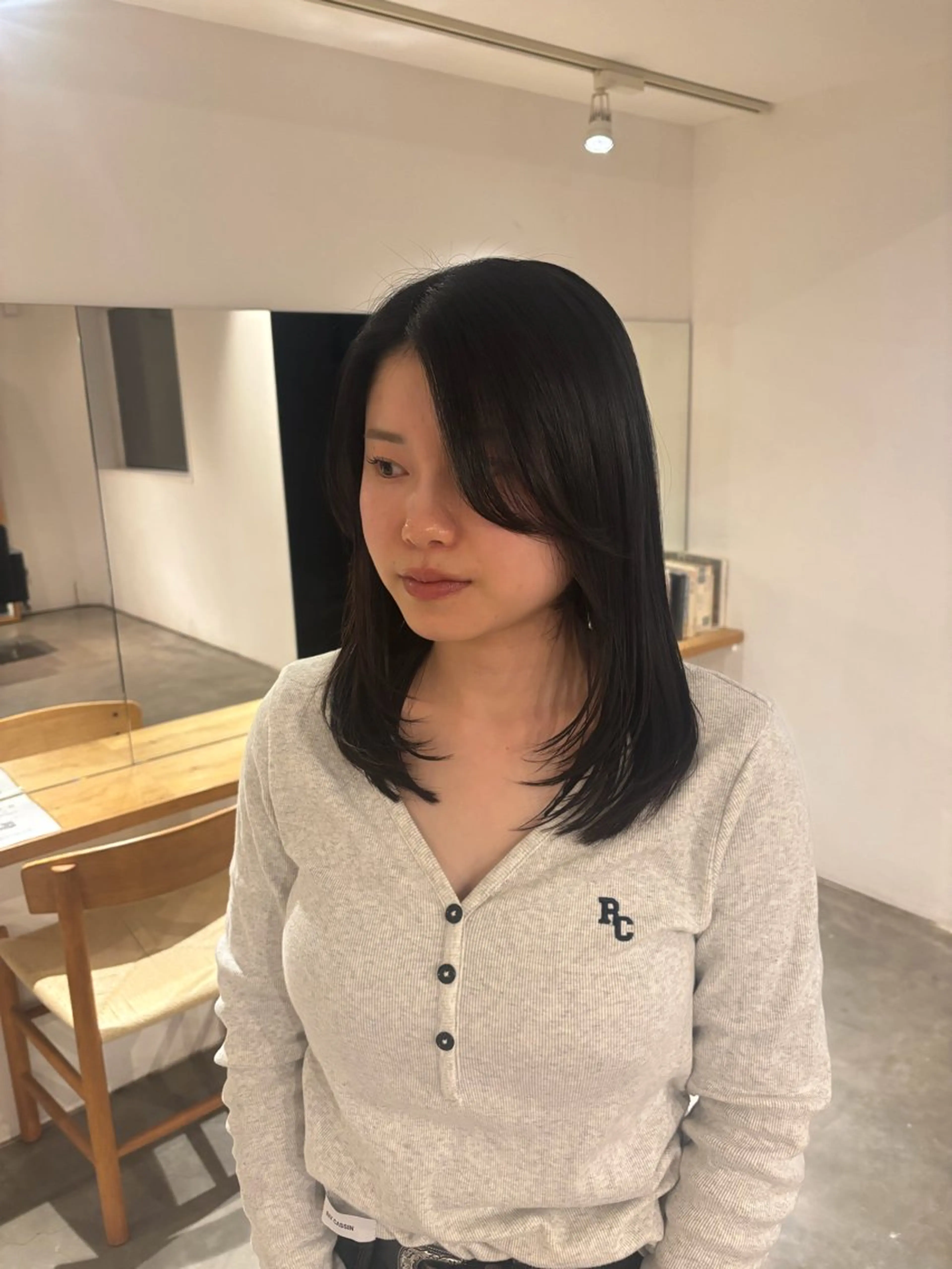 セミロング レイヤーカット hanare・SOJi所属・Takahashi Noa🍊のヘアスタイル