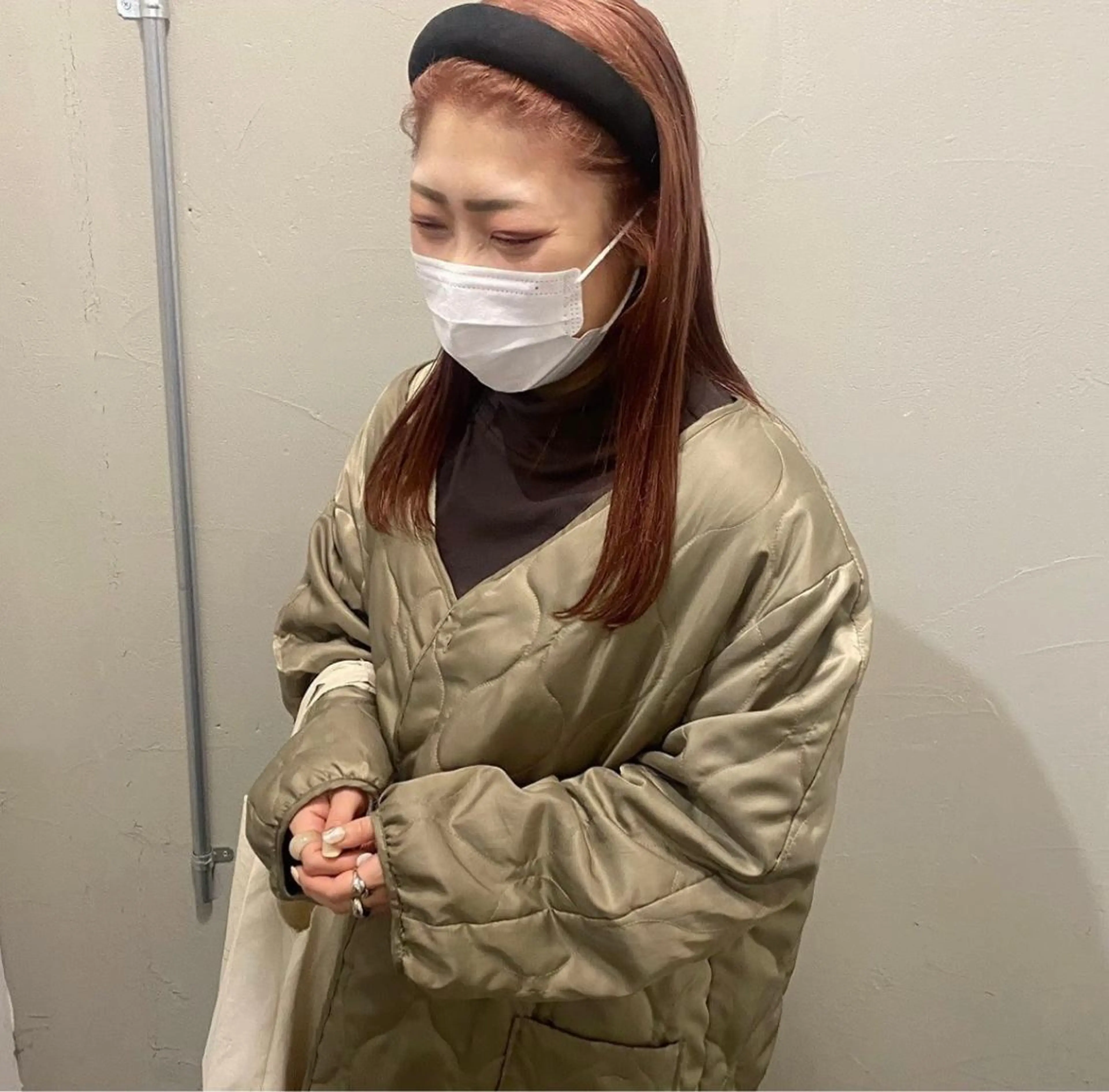 セミロング カラー ハイトーンカラー ピンクカラー デザインカラー🥂 YUKAのヘアスタイル