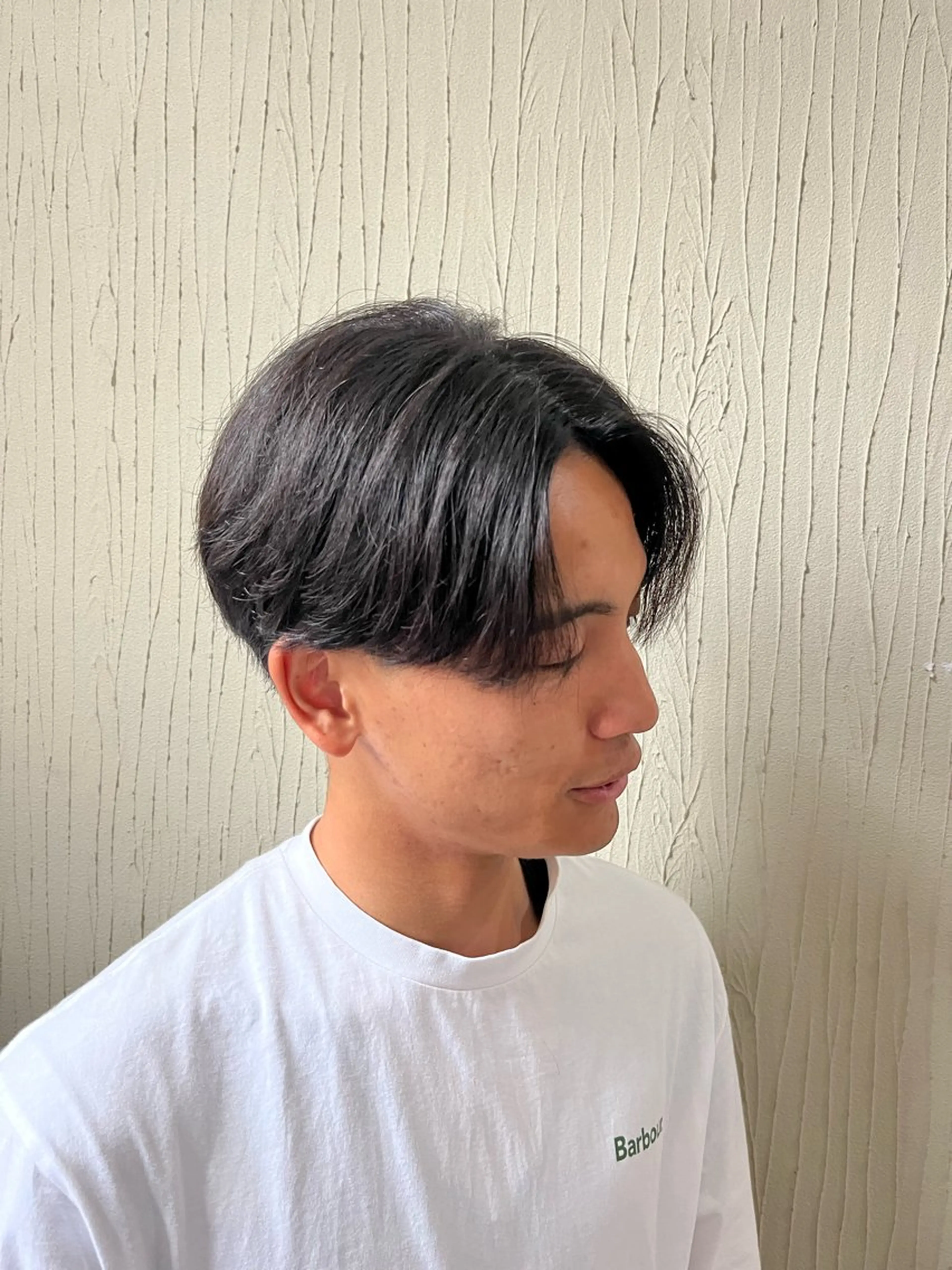 ショート パーマ メンズ センターパート メンズパーマ ニュアンスパーマ カット パーマ 【メンズ特化】金沢 /片町　髙木　功基のヘアスタイル