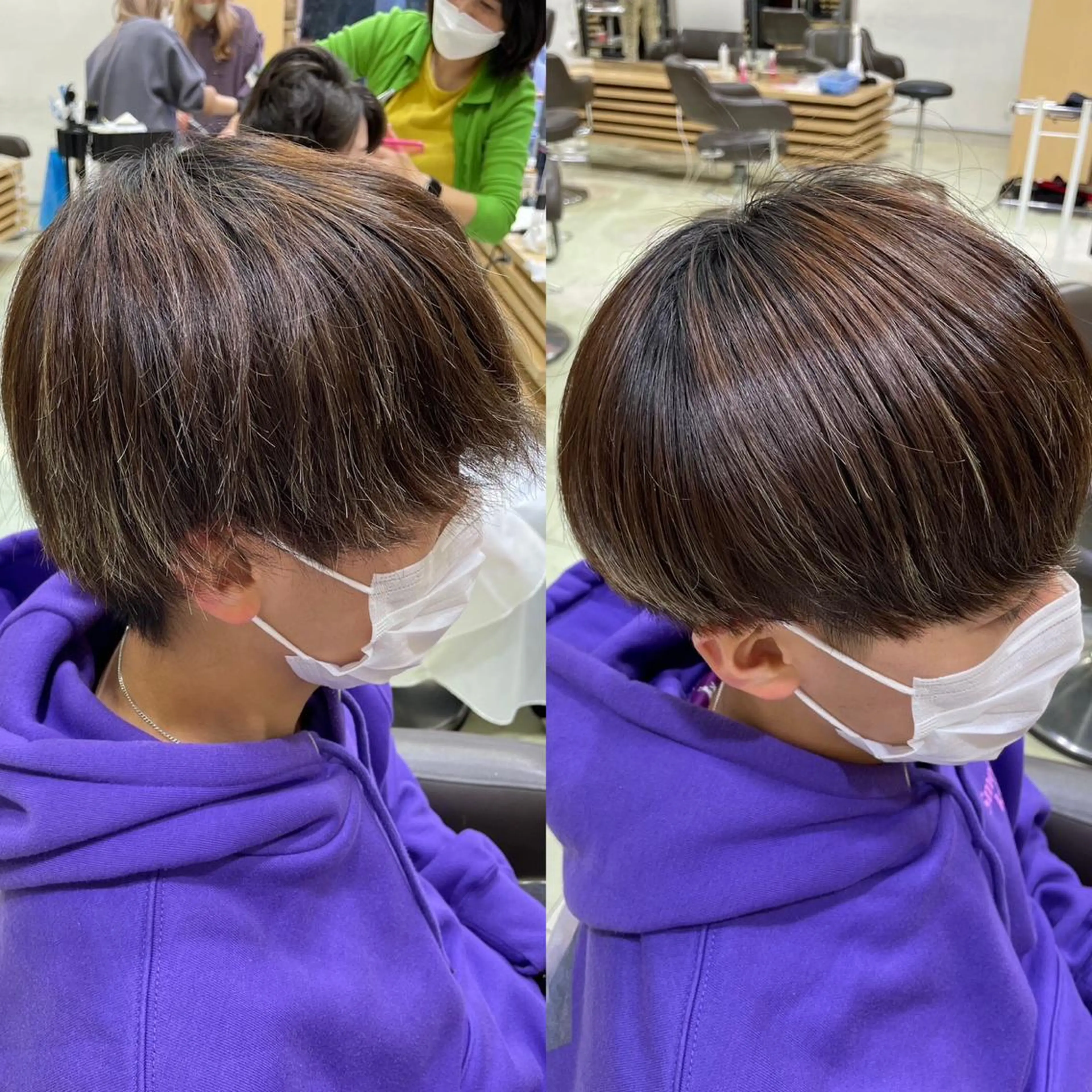 メンズ 酸性ストレート 石井 光星のヘアスタイル