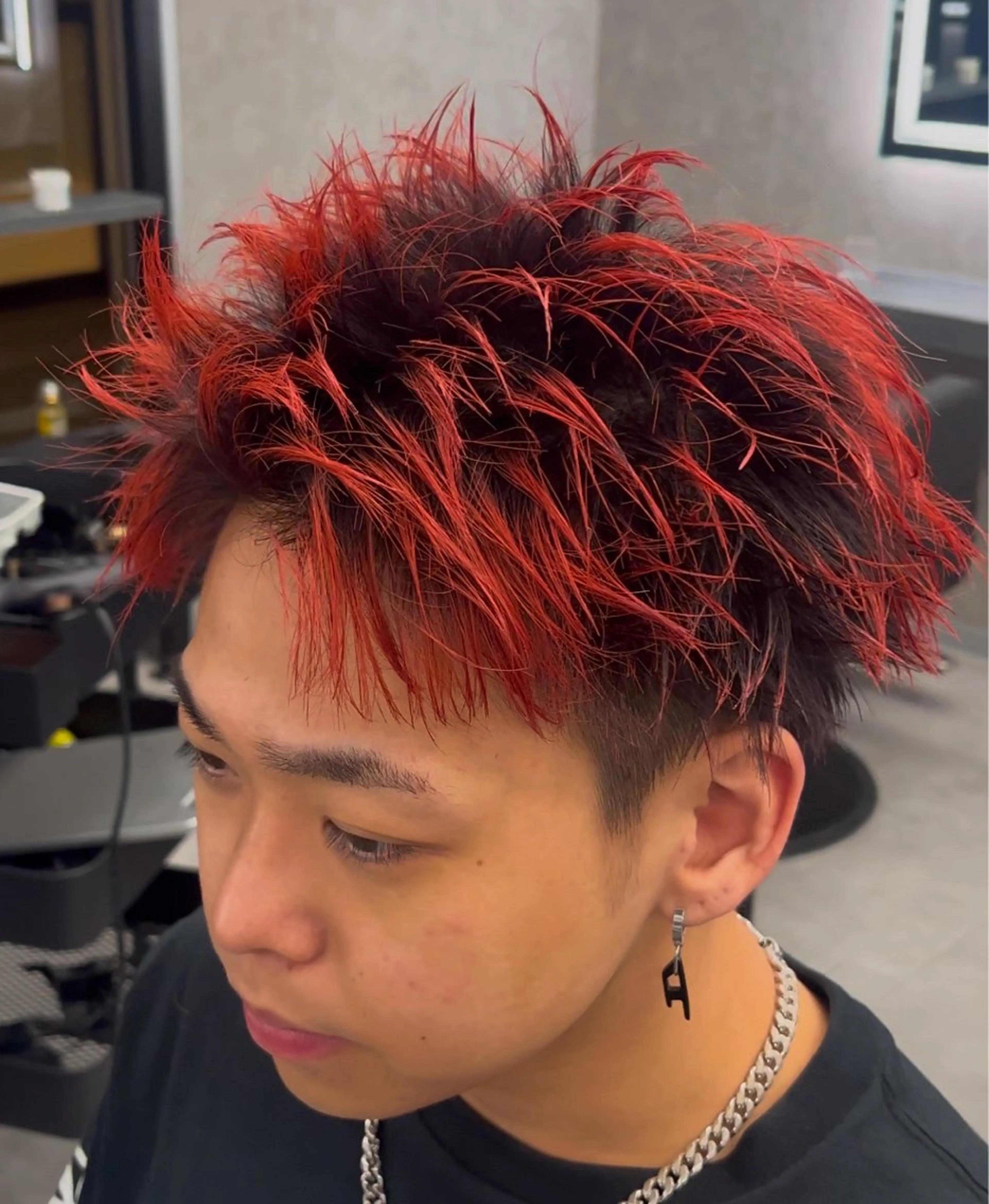 カラー ヘアアレンジ メンズ 【札幌メンズ特化】 🔥RIKU🔥のヘアスタイル