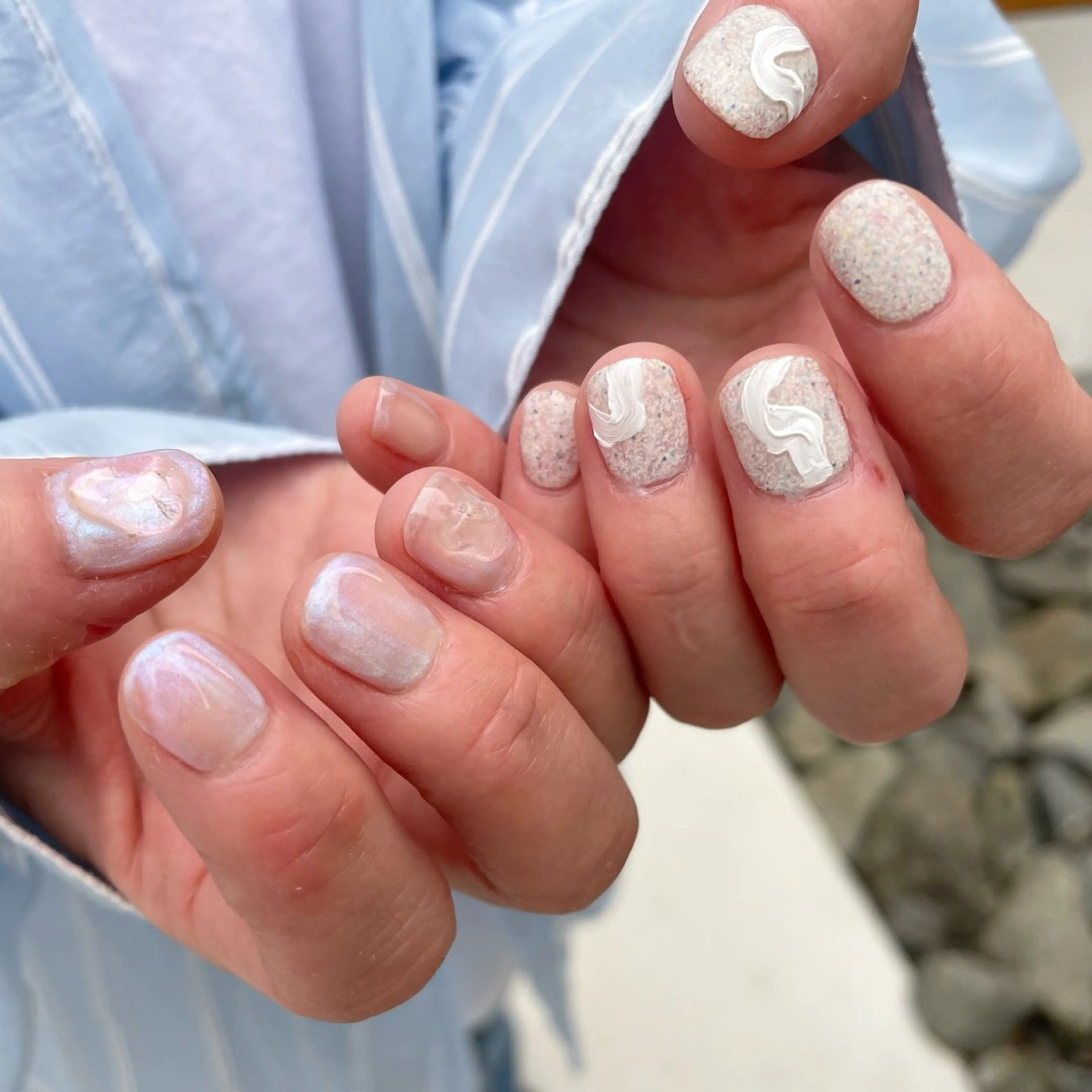 ネイル ハンドネイル ano 生駒ネイルサロンのネイルデザイン