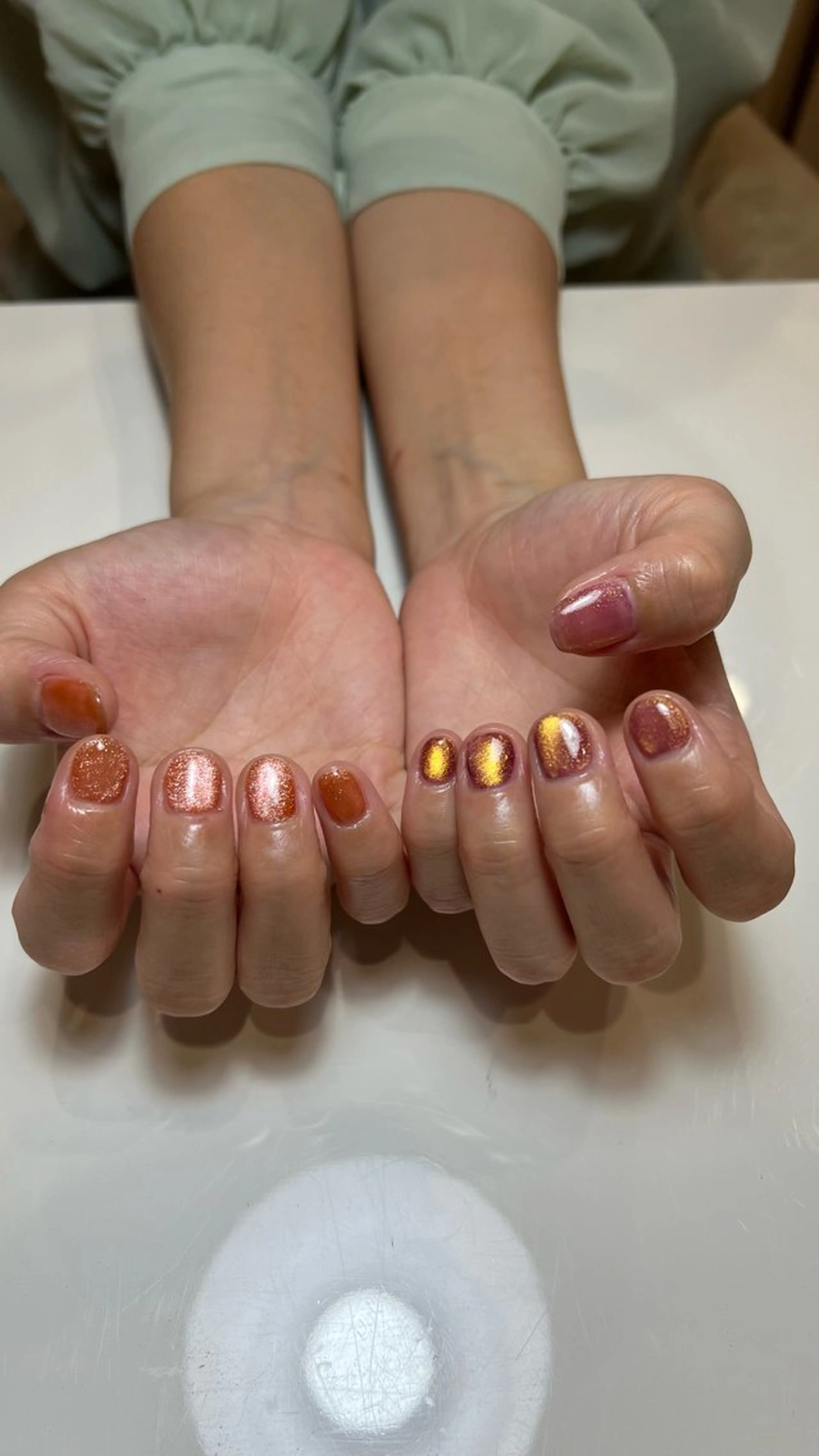 ネイル マグネットネイル ar emikaのネイルデザイン