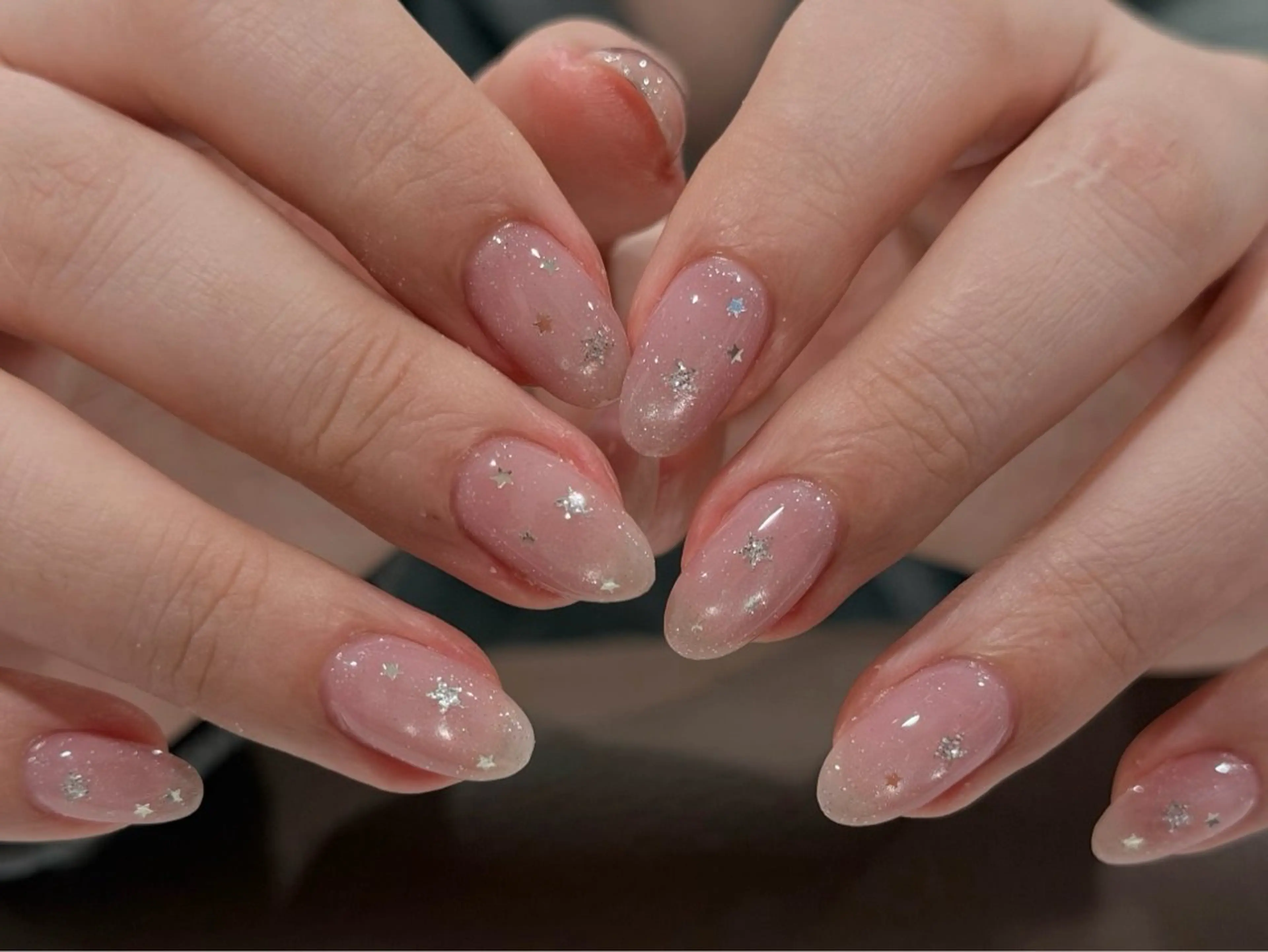 ネイル ラメ(グリッター) マグネットネイル ハンドネイル ANOVA所属・ANOVA アノヴァのネイルデザイン