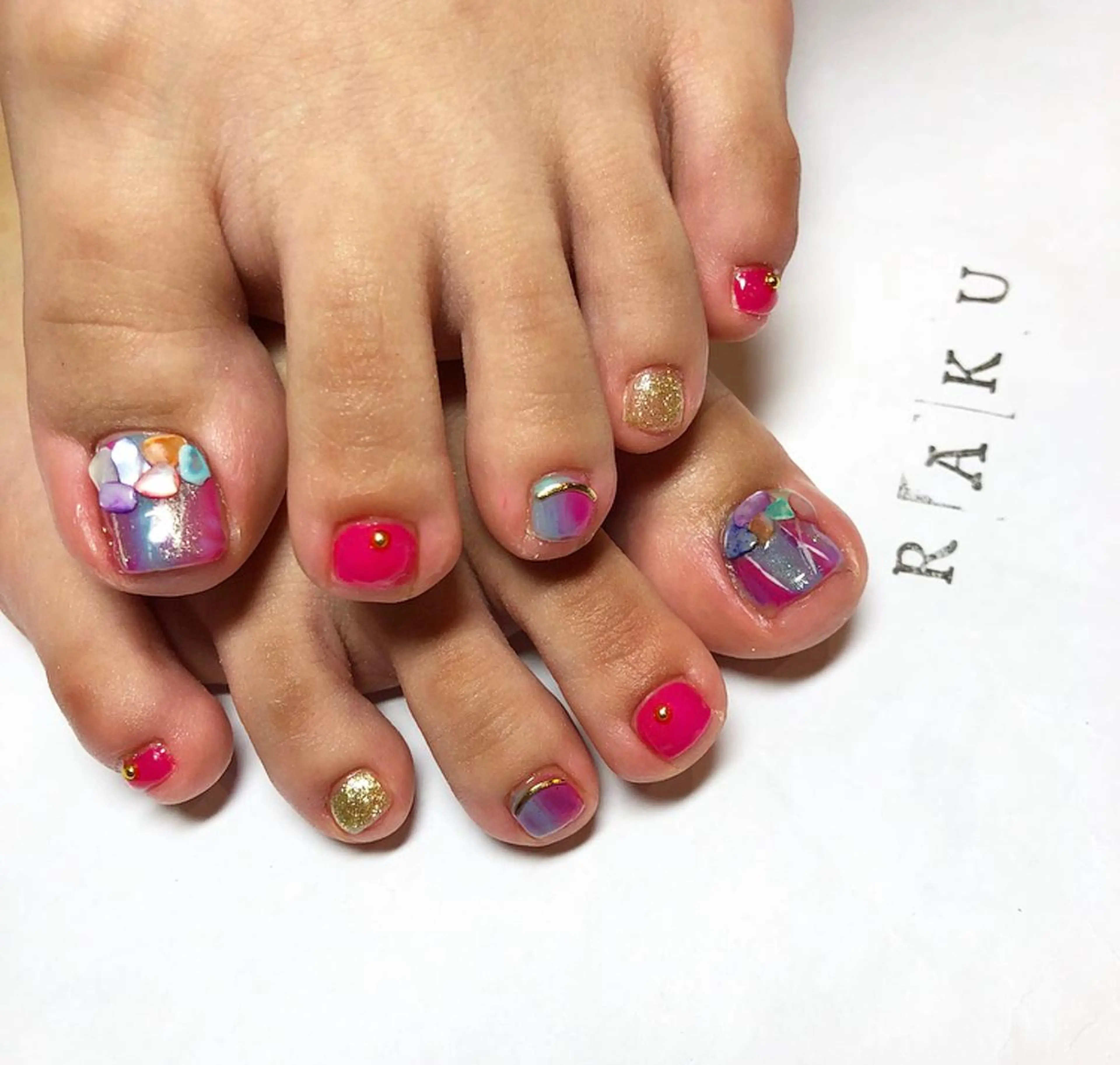 ネイル 駒月 明日香のネイルデザイン