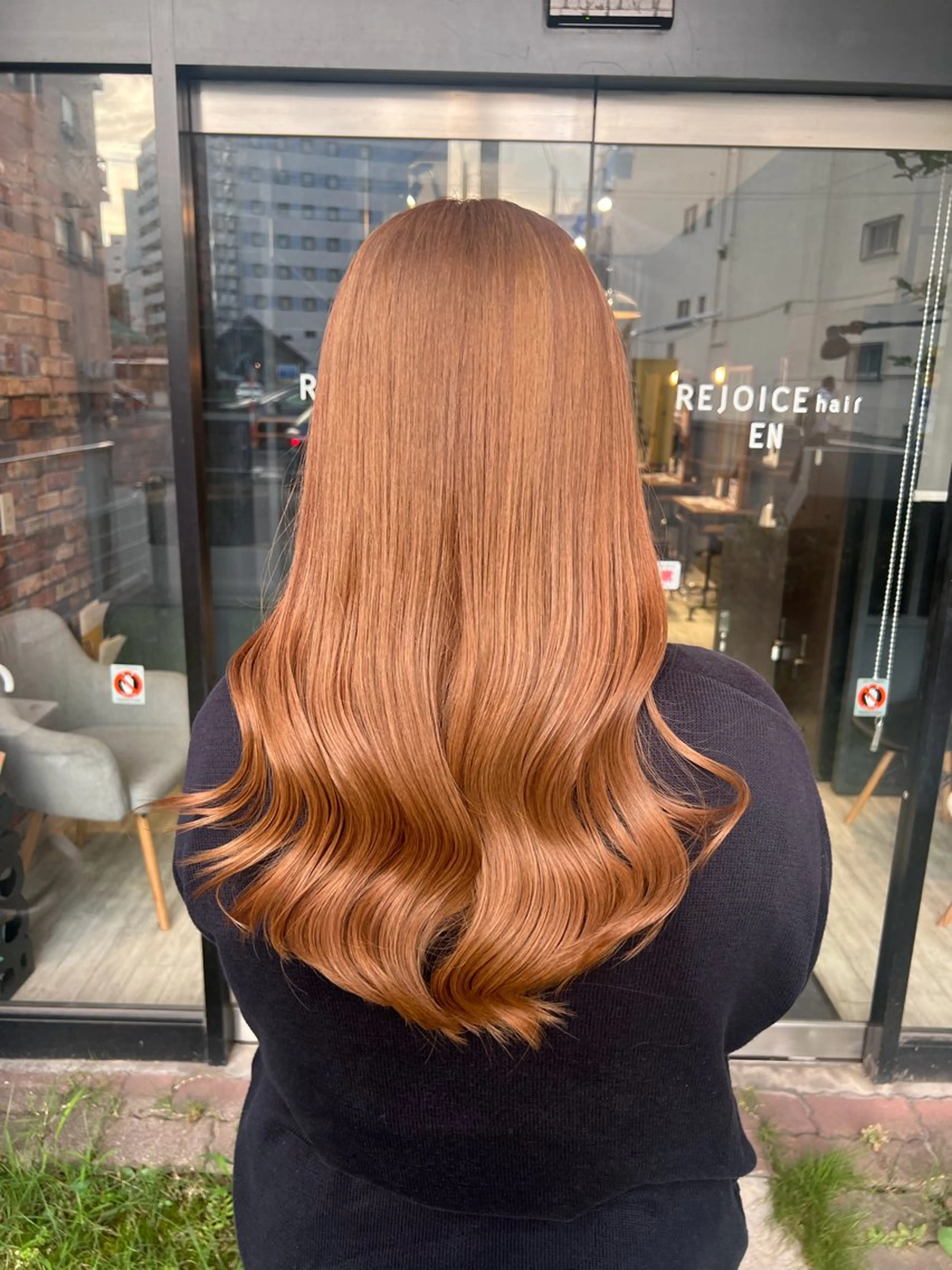 カラー ヘアカラー トリートメント ayumi / 郡山/暖色カラーのヘアスタイル