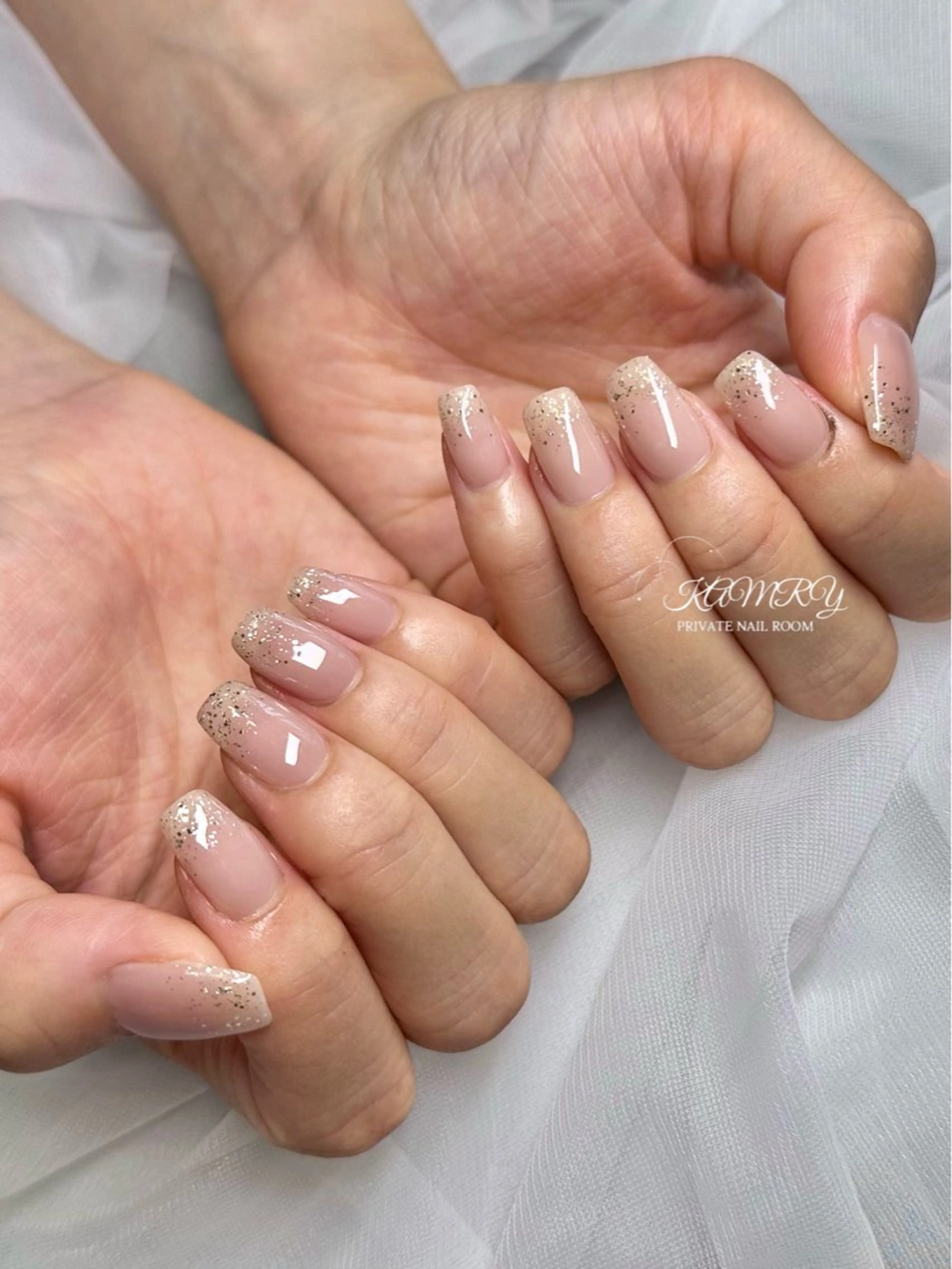 ネイル ラメ(グリッター) ハンドネイル La ala nailのネイルデザイン