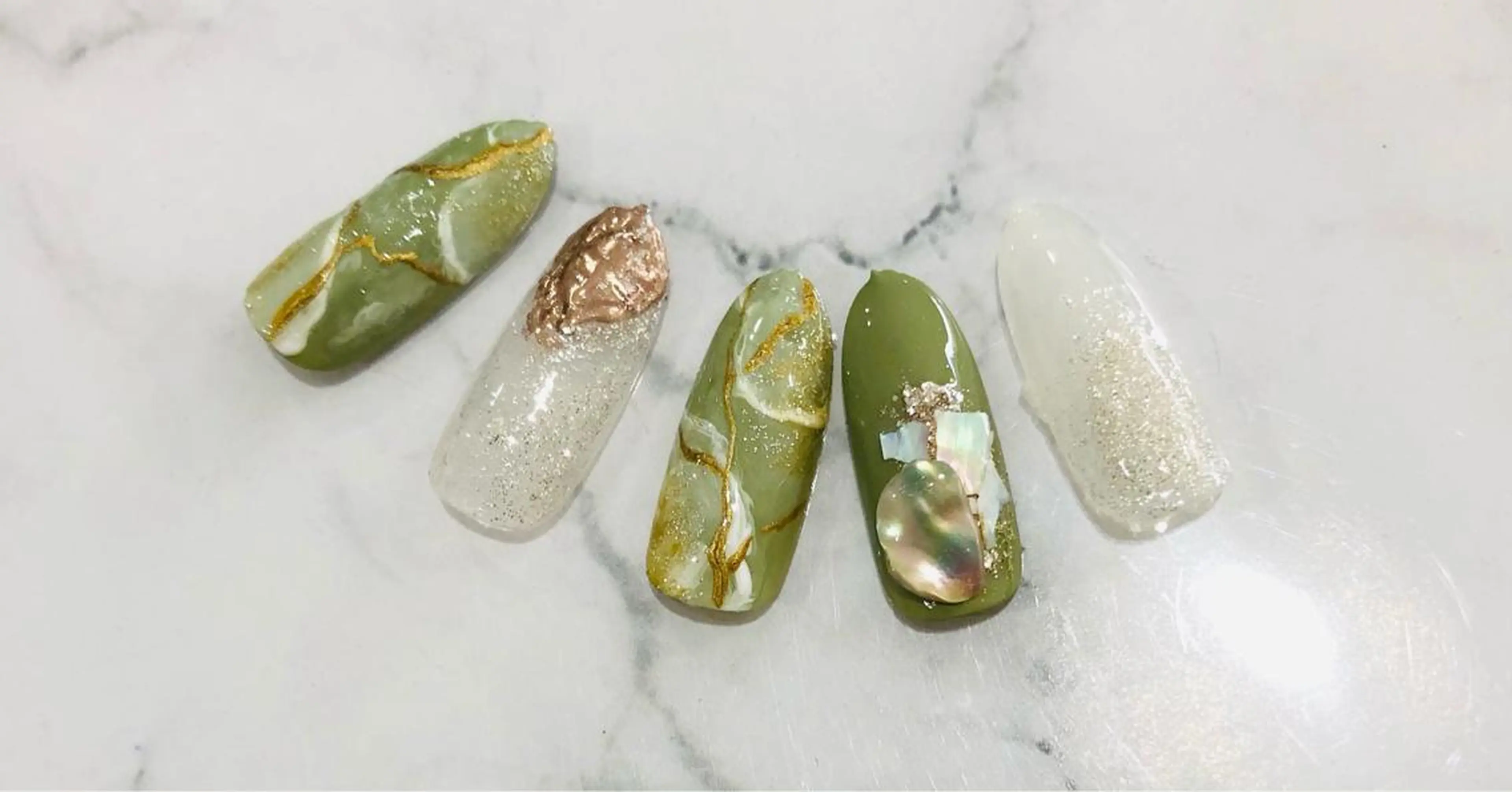 ネイル 春ネイル H3(エイチスリー)所属・H3 hitoのネイルデザイン