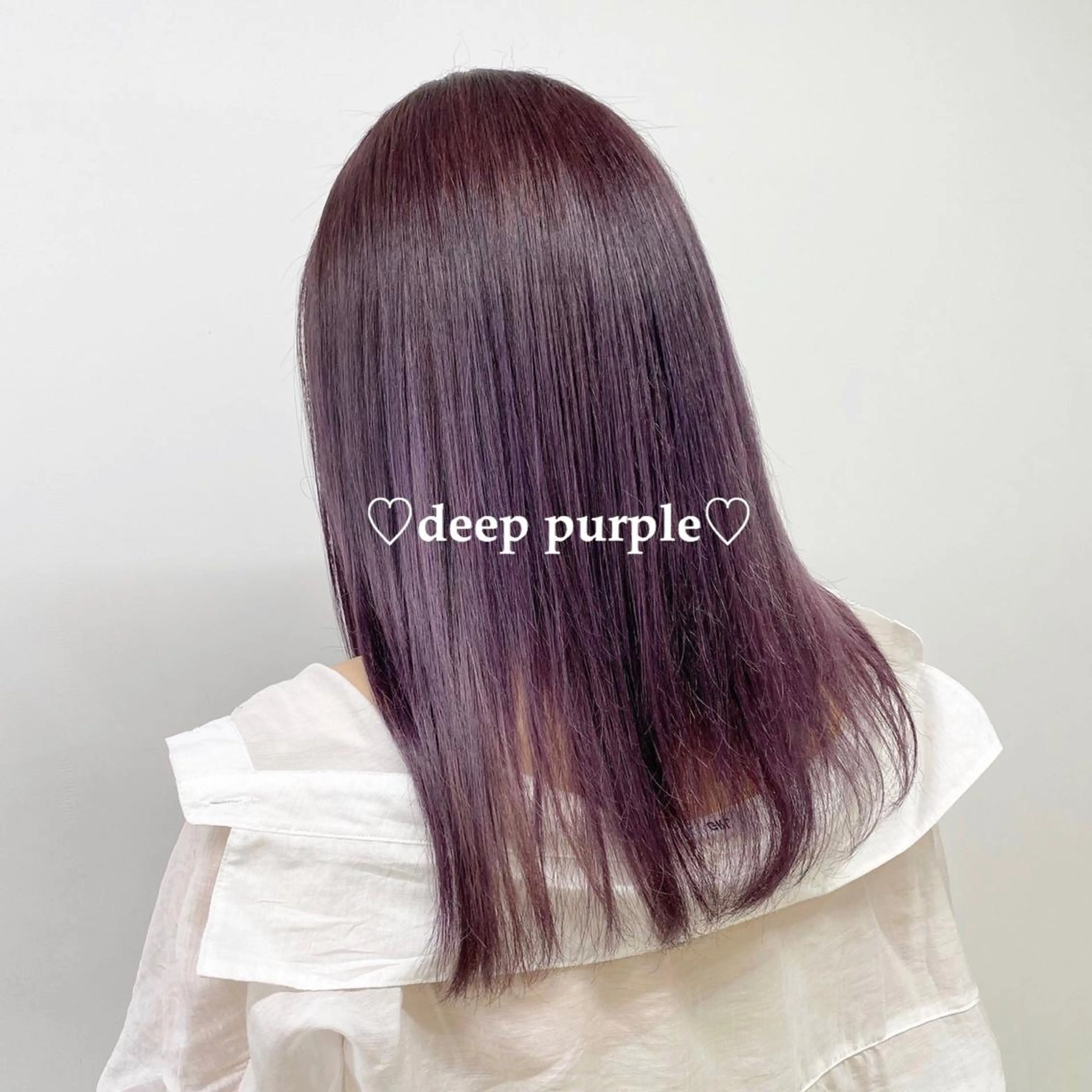 セミロング カラー M.O.D渋谷所属・🫧渋谷美容師 たくみ🫧のヘアスタイル