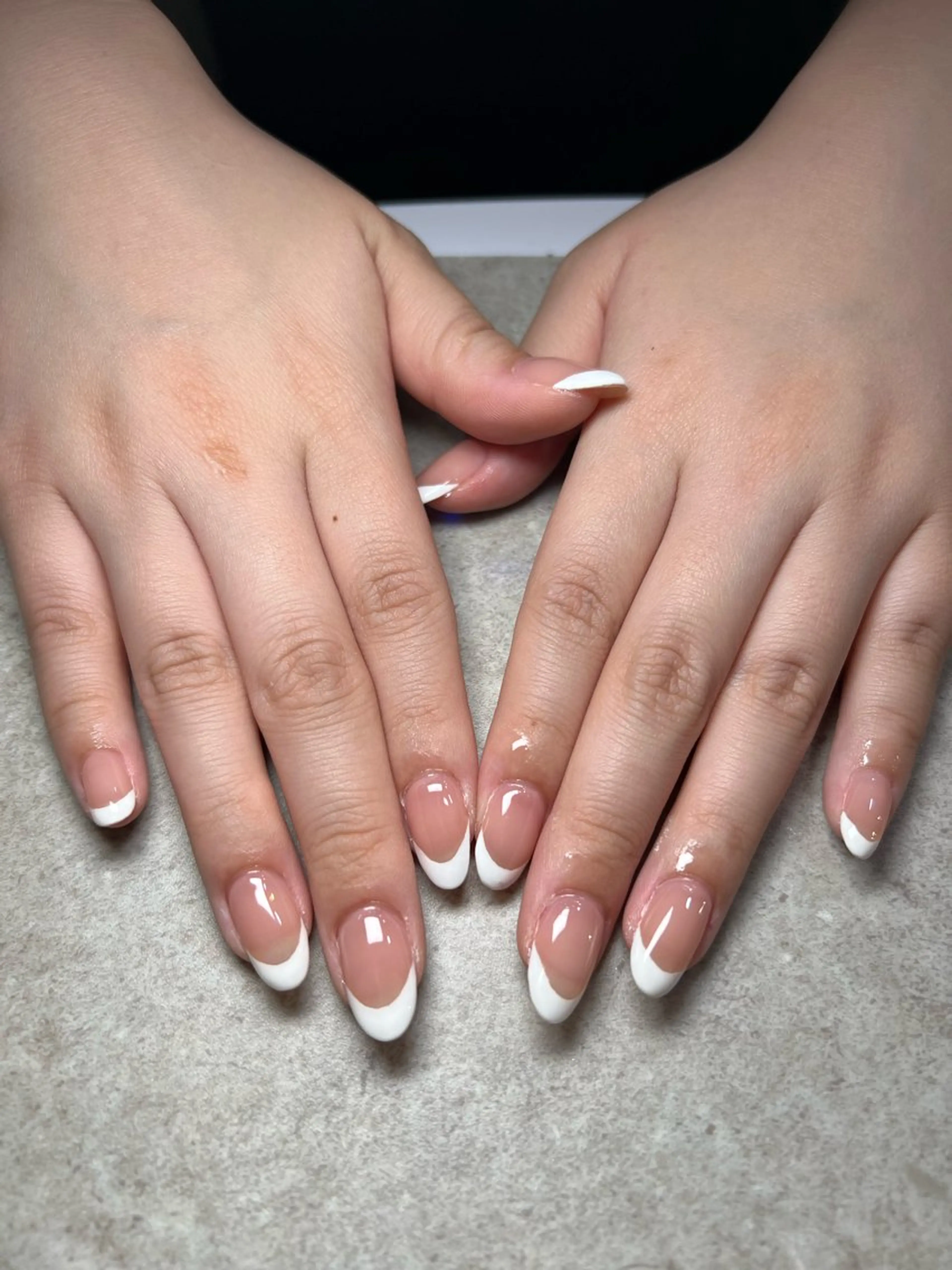 【オフなし】2色フレンチ(新規¥6980 再来¥7480)の写真