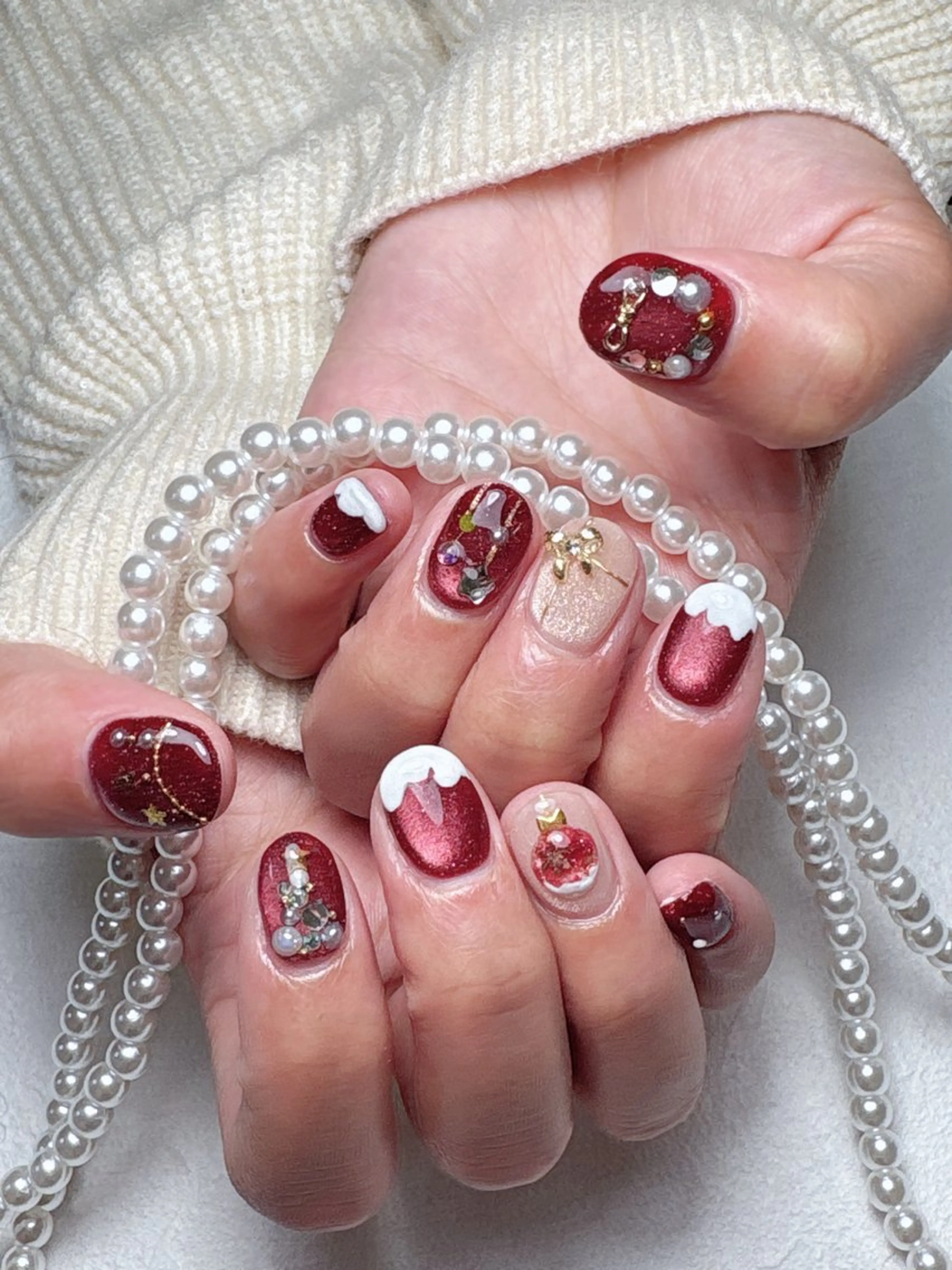 ネイル ハンドネイル 💅ネイルハウス🏡 🎀TOMO🎀のネイルデザイン