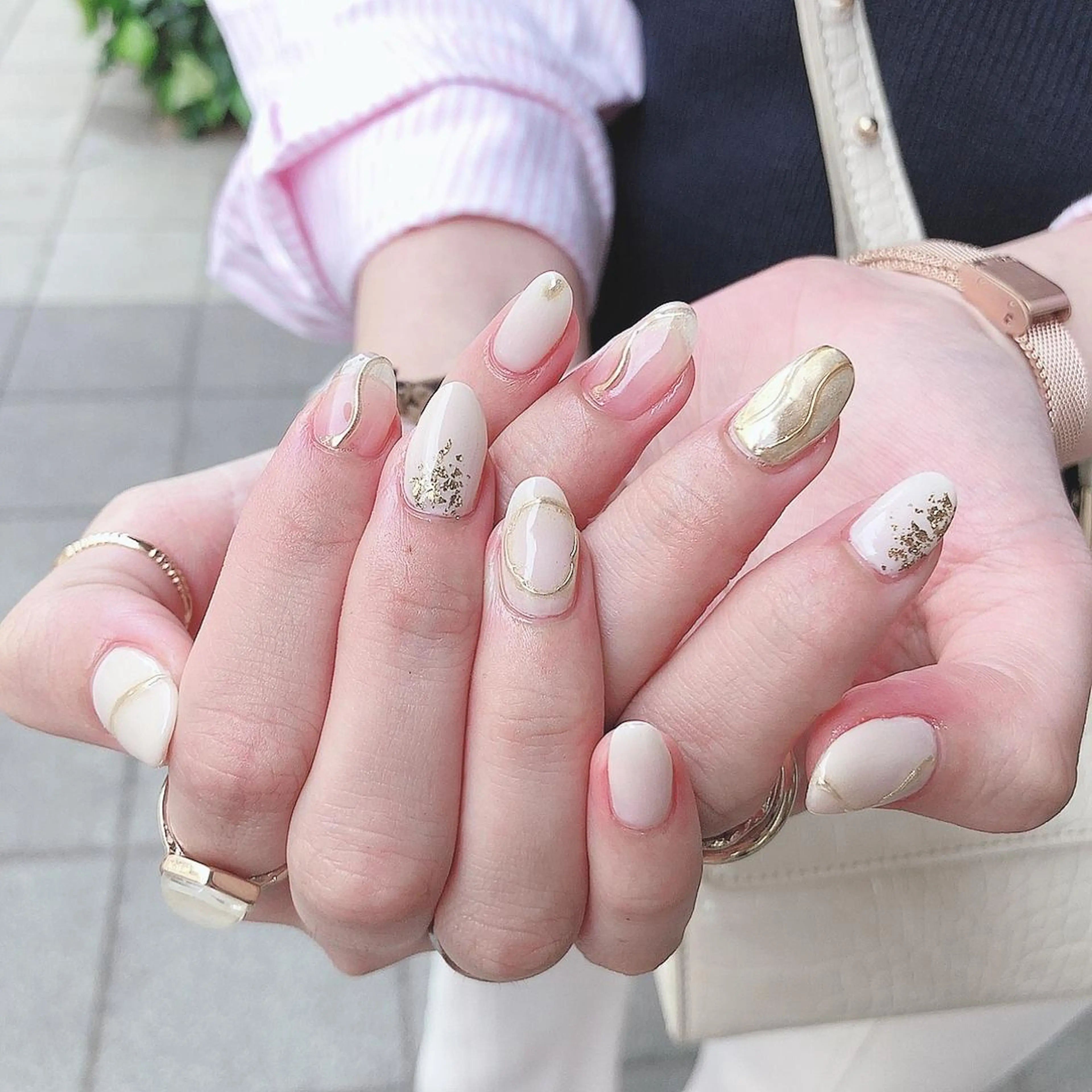 ネイル ニュアンスネイル 桜 成美のエステ・リラクイメージ