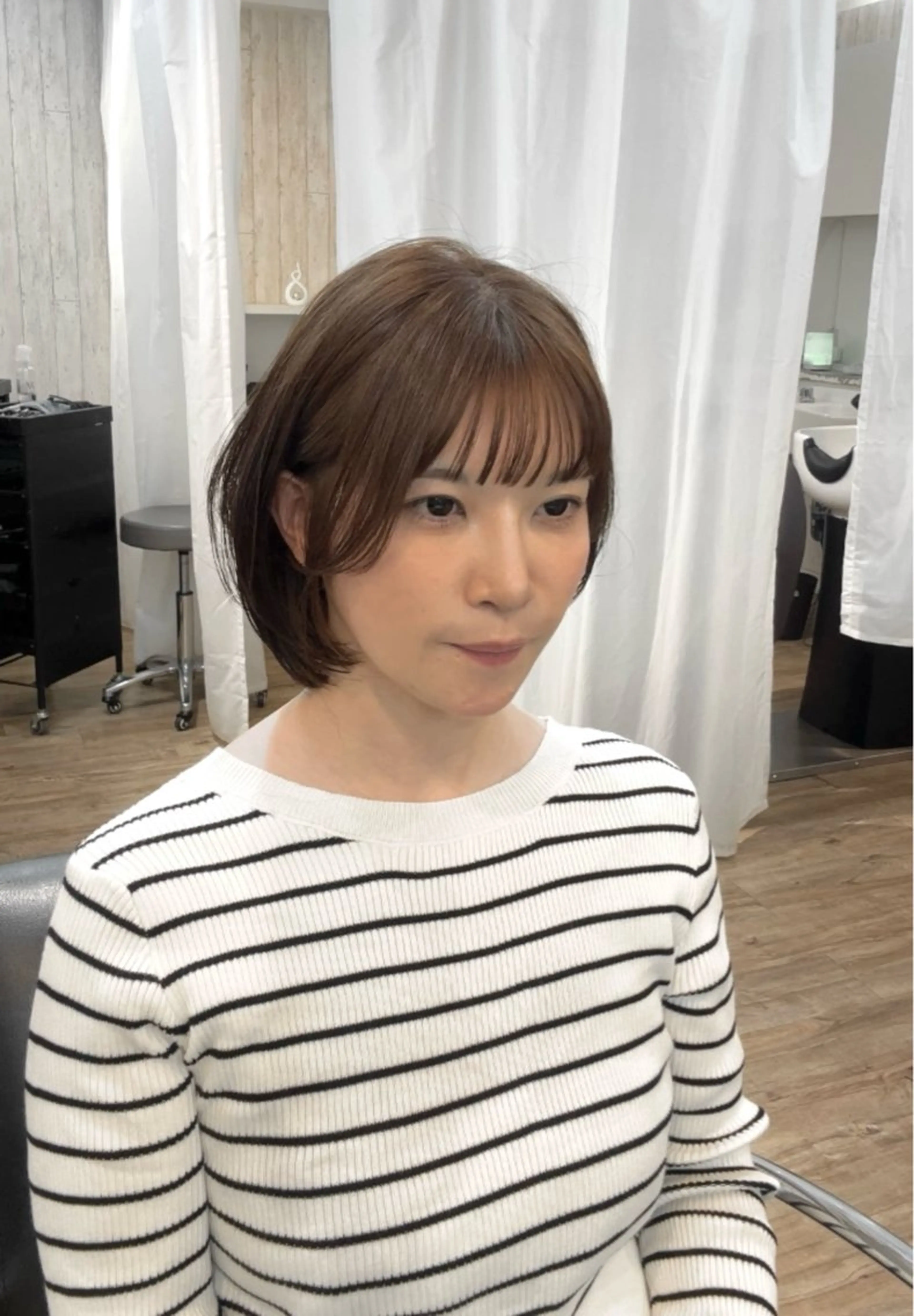 ショート カラー ショートボブ ボブ ショートヘア カット ヘアカラー トリートメント PEACE by CITA所属・AKIHIRO🔸 骨格診断/髪質改善のヘアスタイル