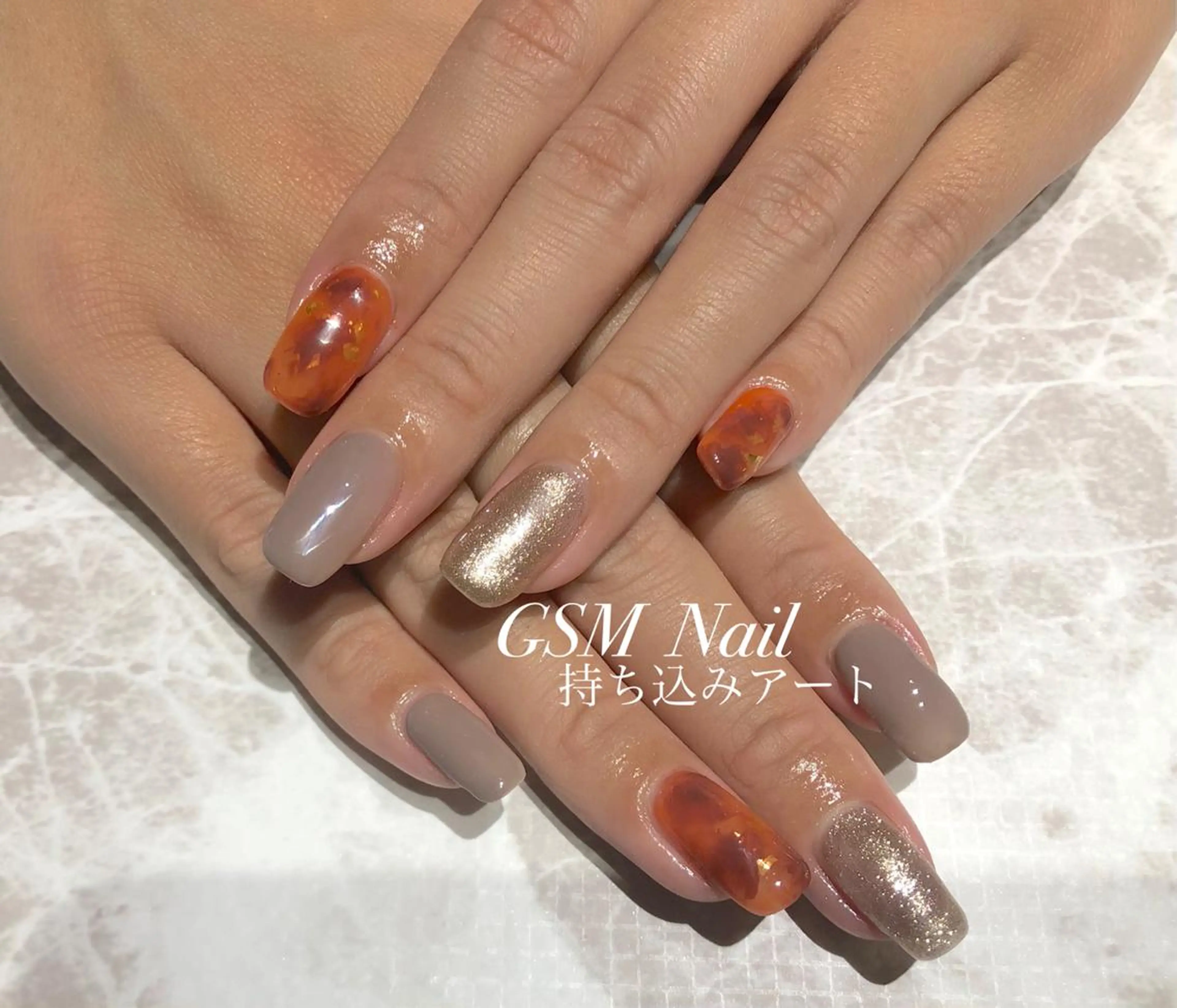 ネイル ハンドネイル nail salon GSMのネイルデザイン