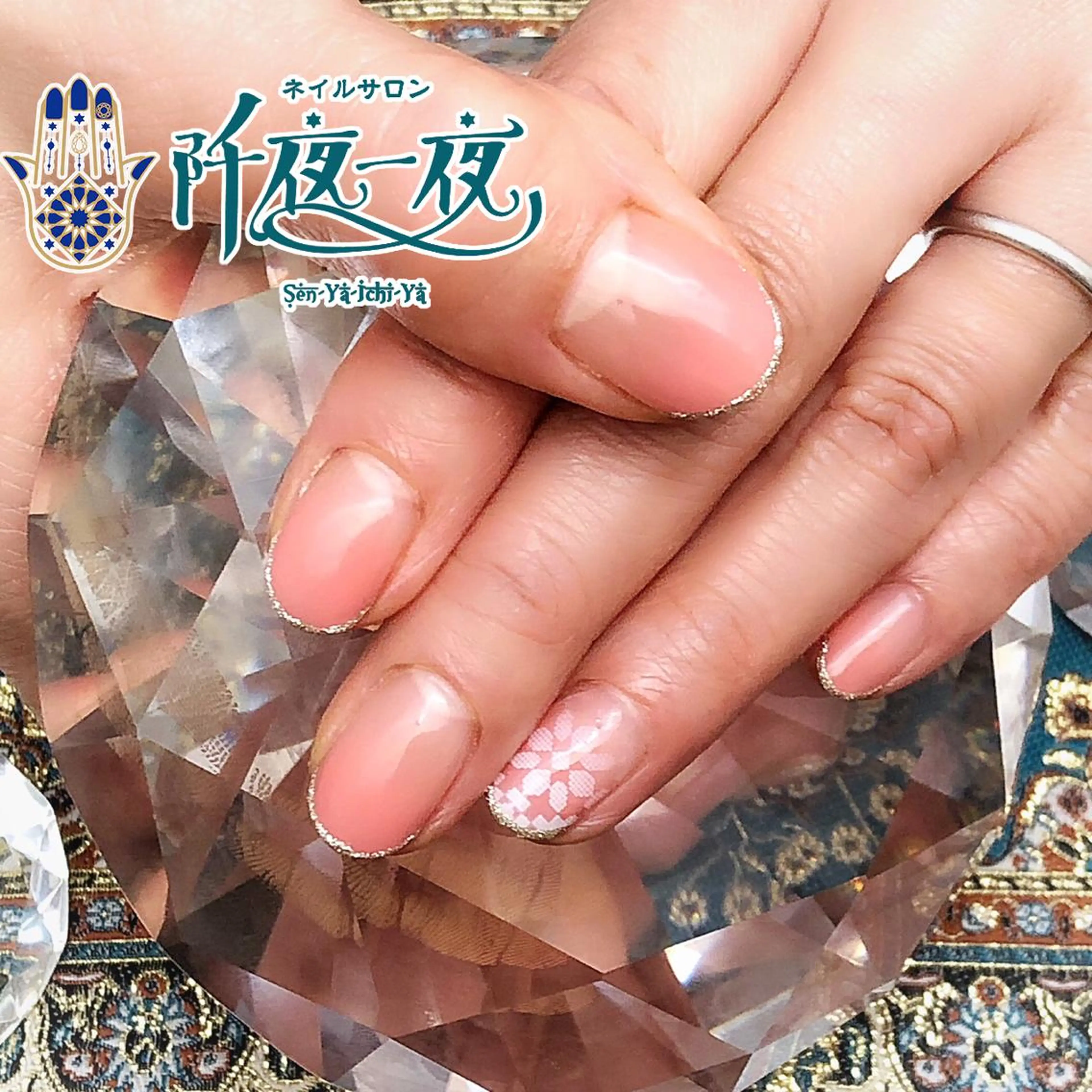 ネイル アートネイル 六本木ネイル阡夜一夜 当日＆持ち込み歓迎のネイルデザイン