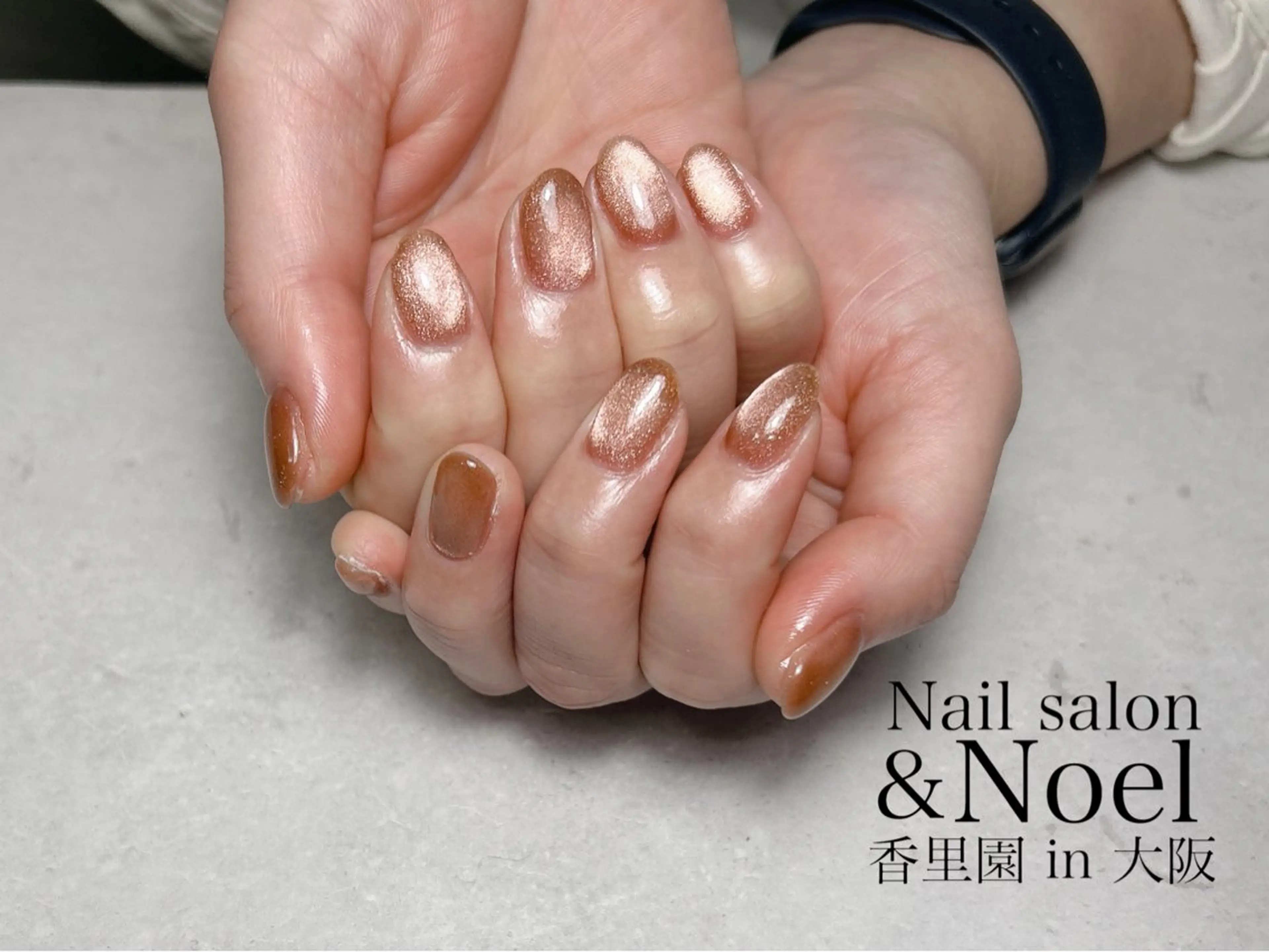 ネイル ハンドネイル Nailsalon  &Noel所属・もも 🍑のネイルデザイン