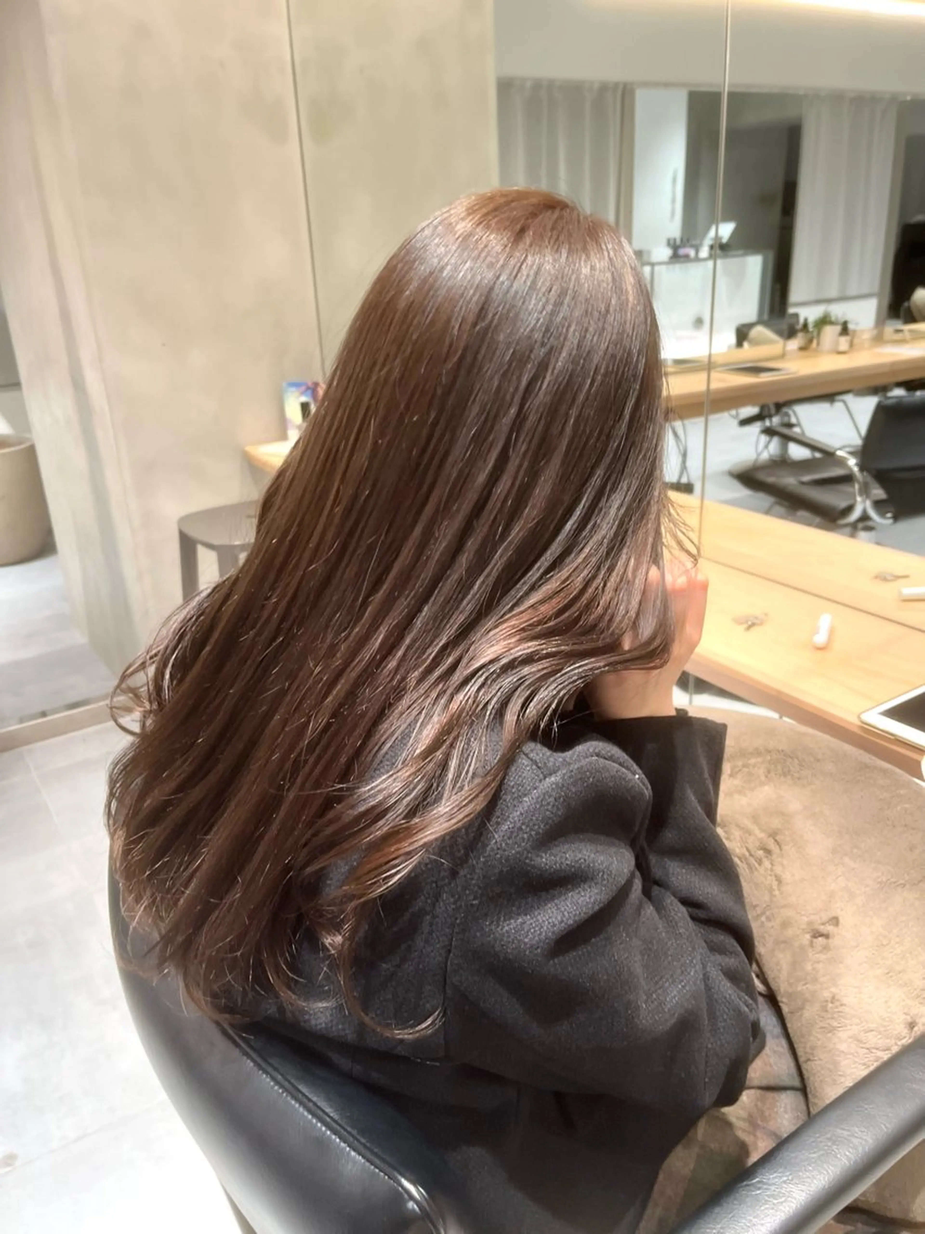 セミロング カラー ナチュラル×透明感 /kazutoのヘアスタイル