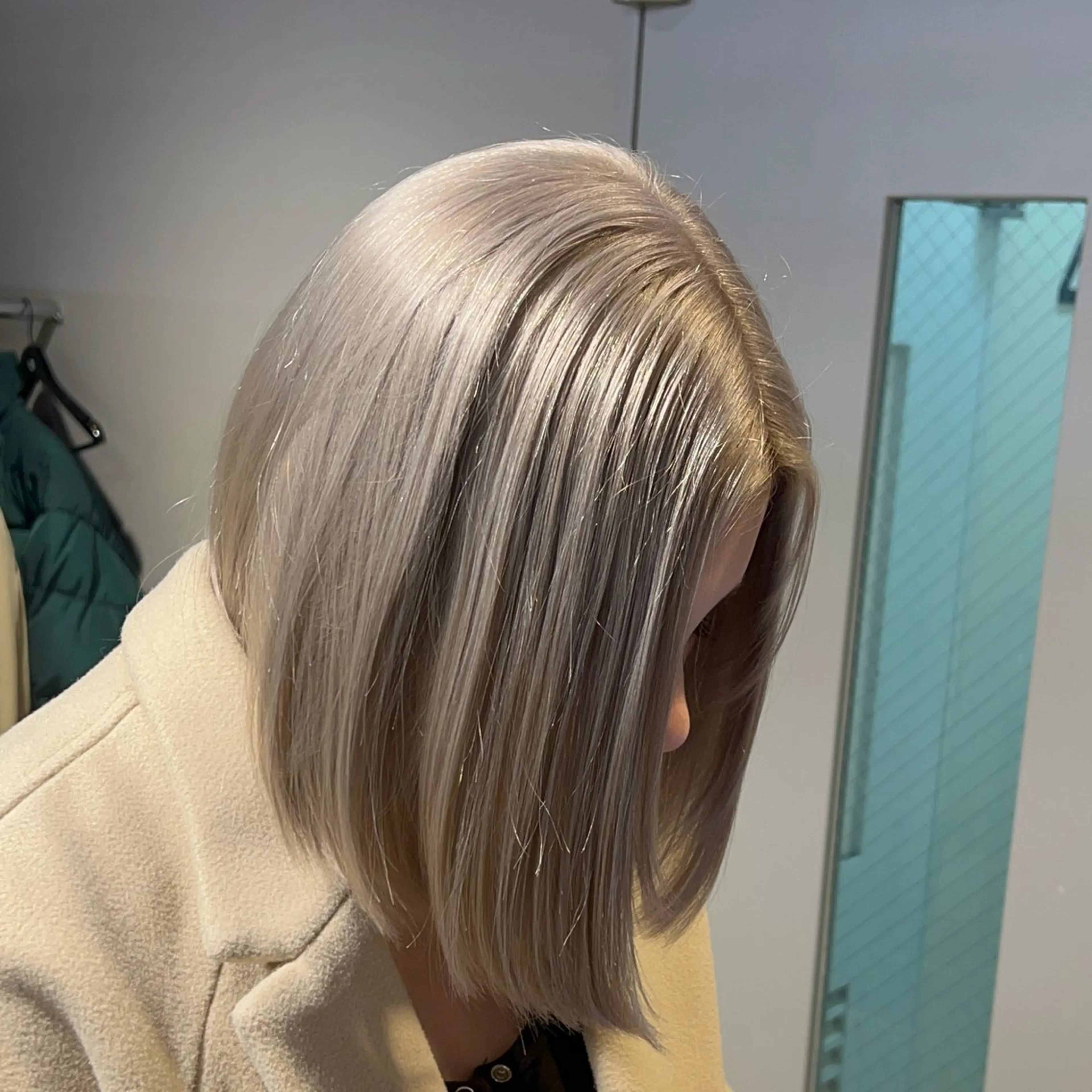 ミディアム カラー パーマ ヘアアレンジ メンズ キッズ ブリーチなしカラー/ ブラウン/レイヤーのヘアスタイル