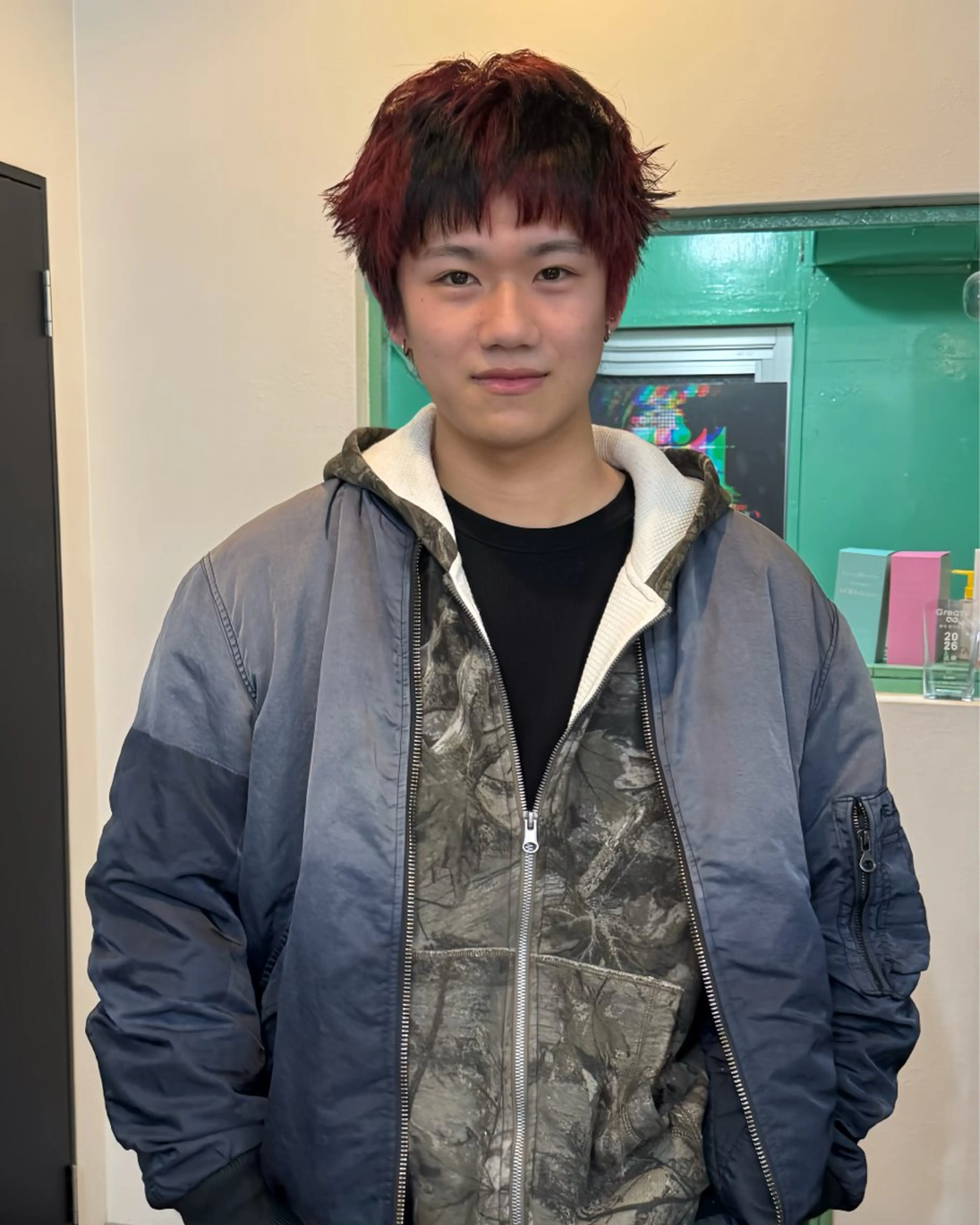 ショート ヘアカラー ハッシュカット🎀 MIYU💖のヘアスタイル