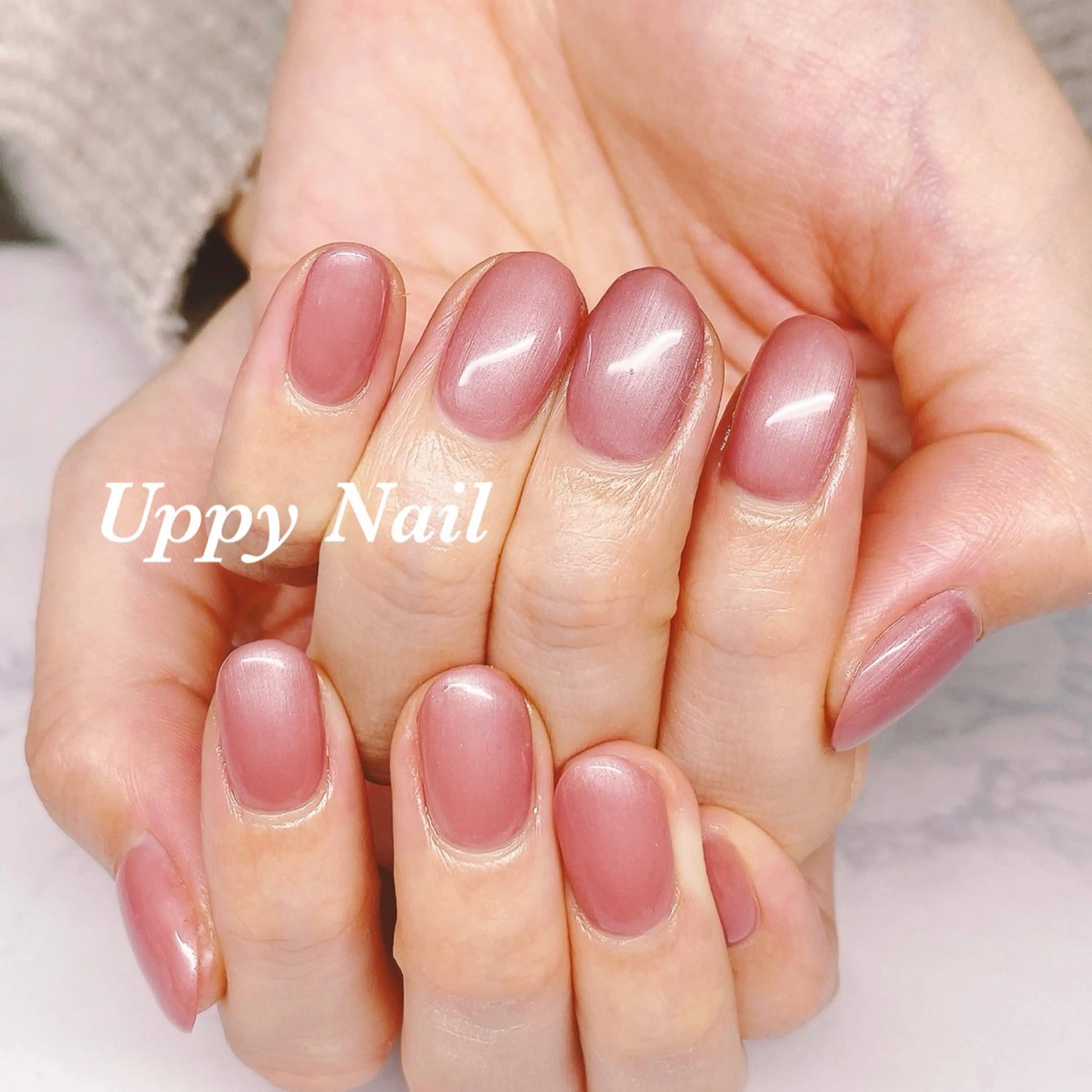 ネイル オフィスネイル ハンドネイル Uppy Nail ukyoのネイルデザイン