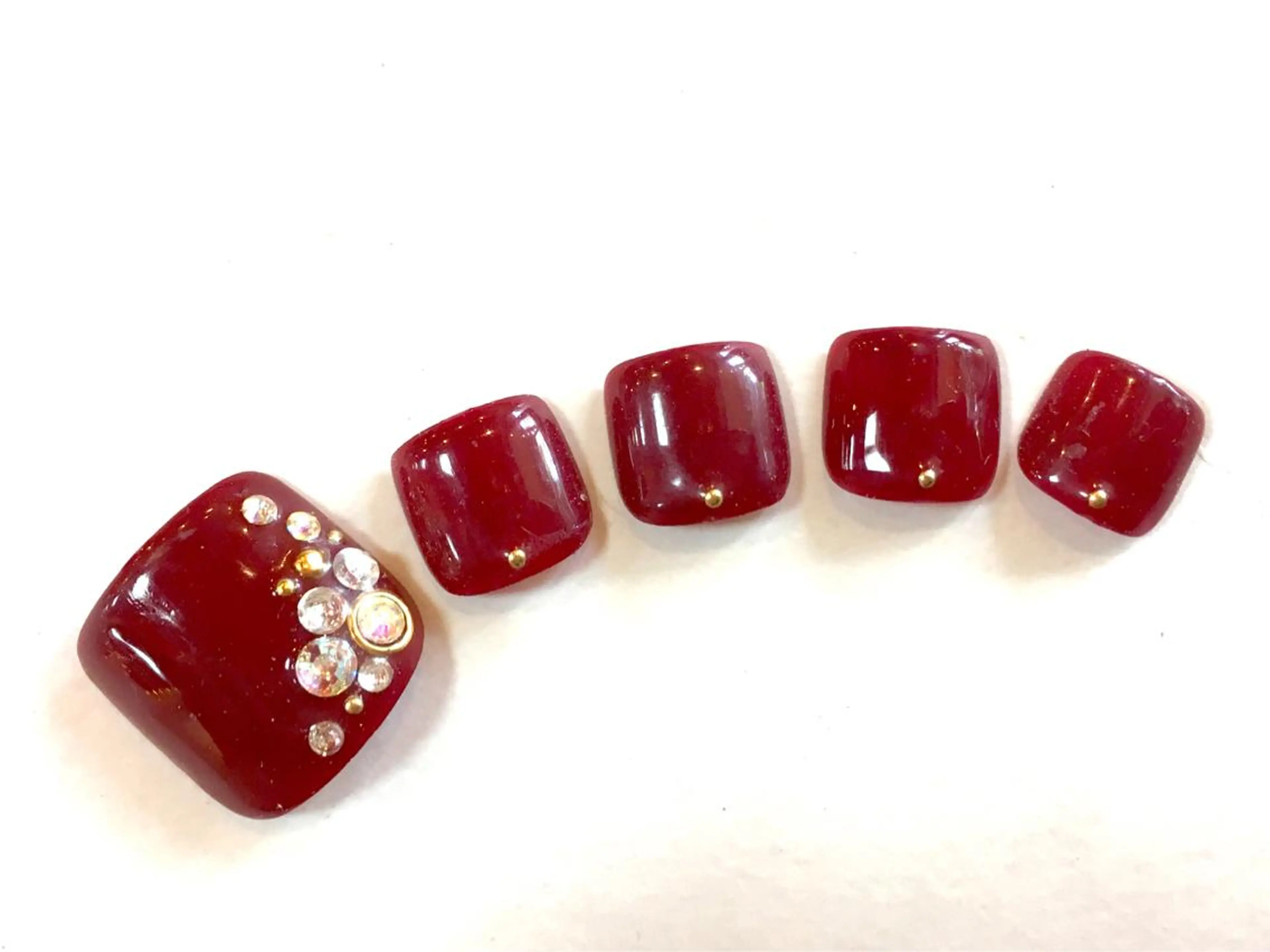 ネイル アートネイル フットネイル ジェルネイル ワンカラーネイル ストーンネイル Terry's所属・Nail salon Terry'sのネイルデザイン