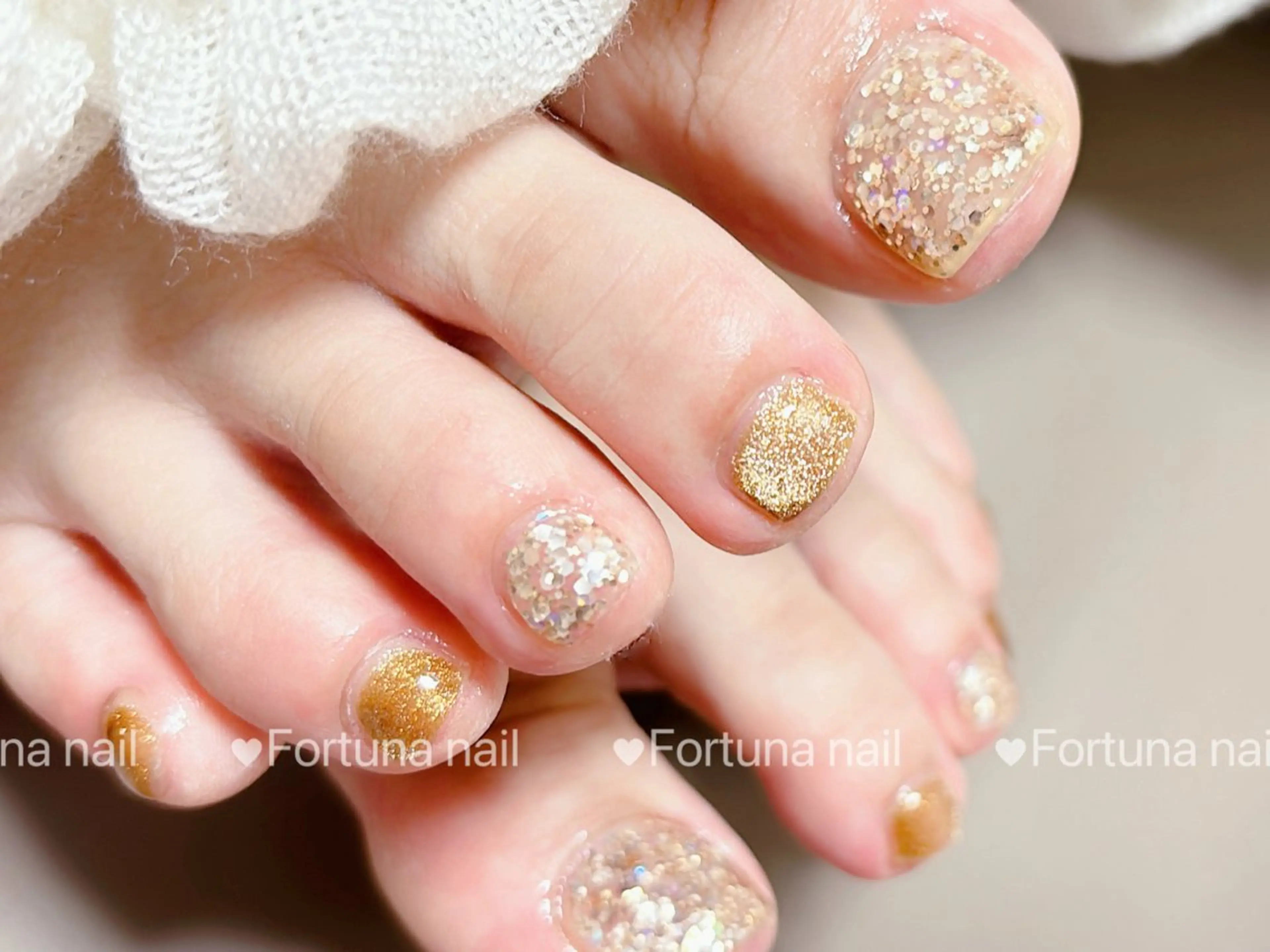 ネイル フットネイル Nail •Head スパFortunaのネイルデザイン