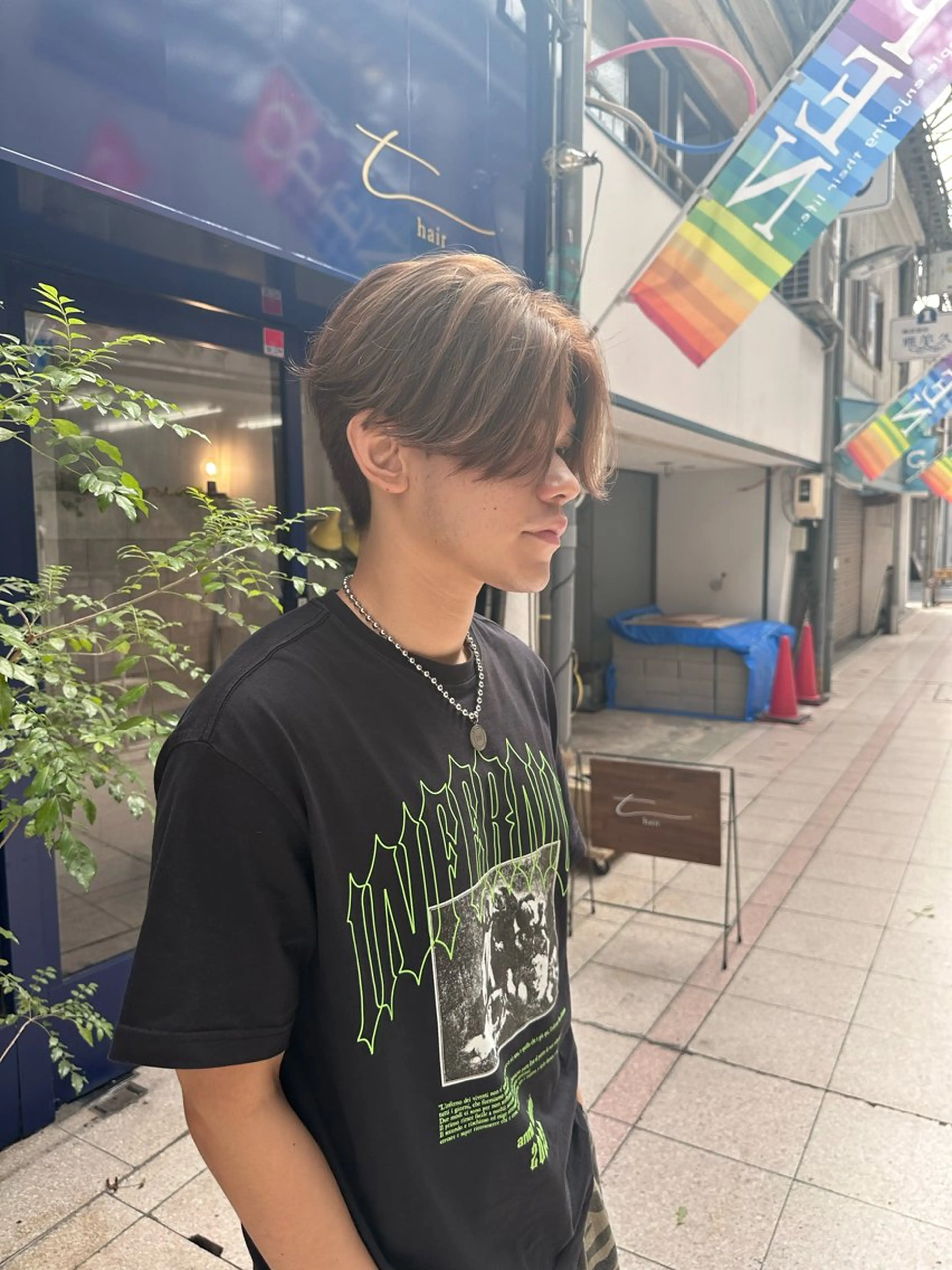 カット+ハイライト＋オンカラー＋炭酸スパの写真