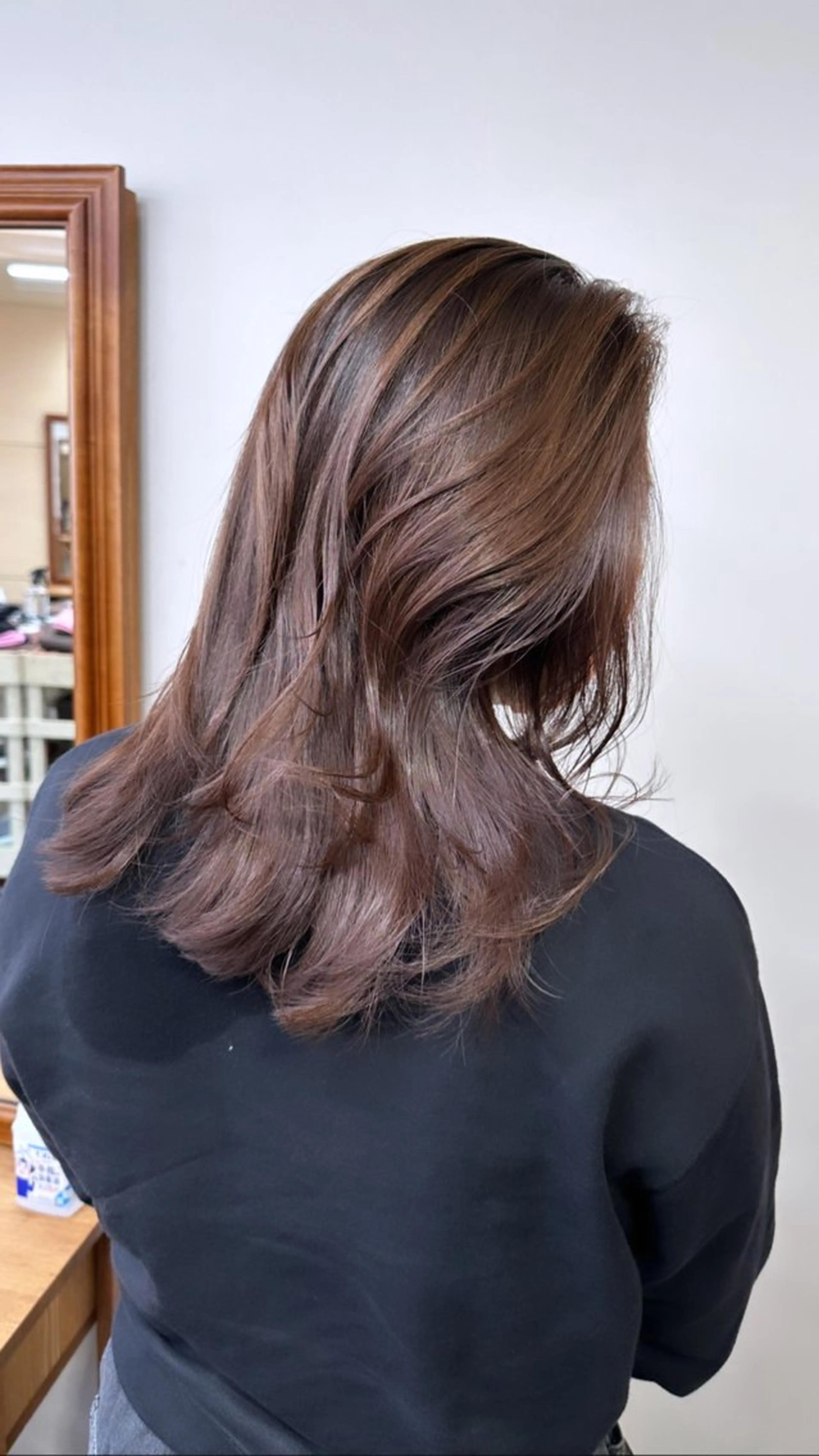 ミディアム CUORE所属・mayu ○のヘアスタイル