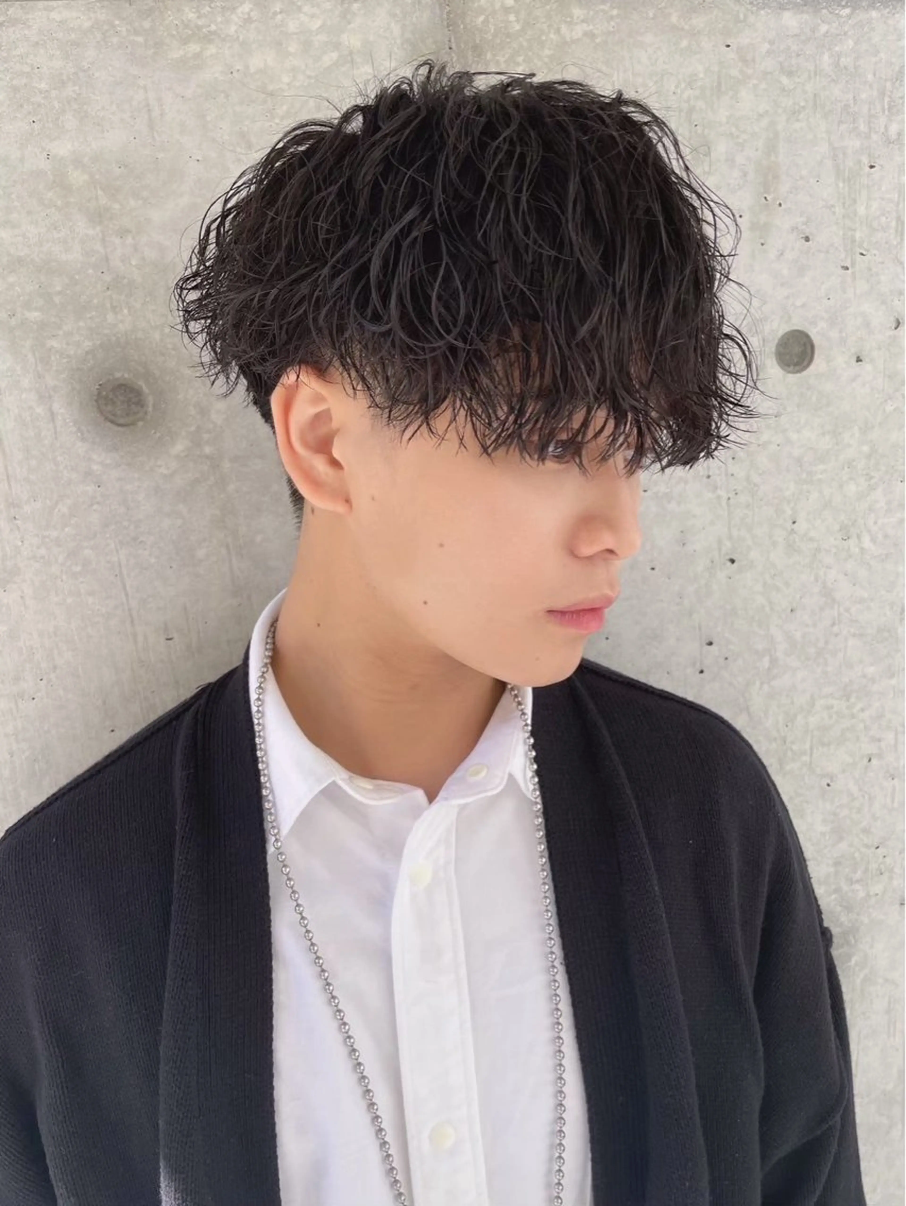 ショート カット パーマ トリートメント パーマ職人⭐ KAZUのヘアスタイル