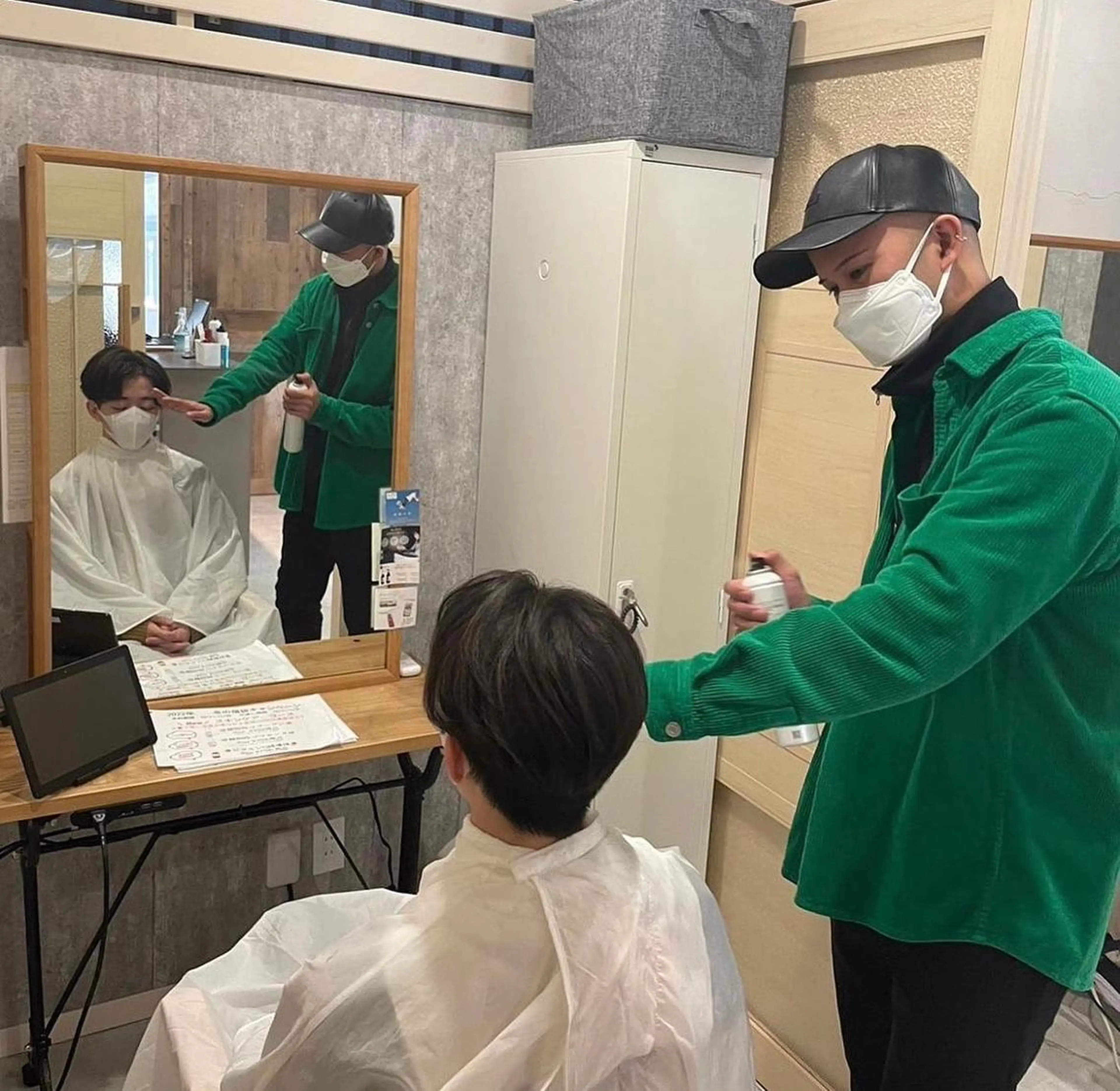 ショート カラー メンズ 学生(メンズ向け) メンズショート ツーブロック 外国人風カラー 学生 🌿ヤマグチ ユウキ🌿のヘアスタイル