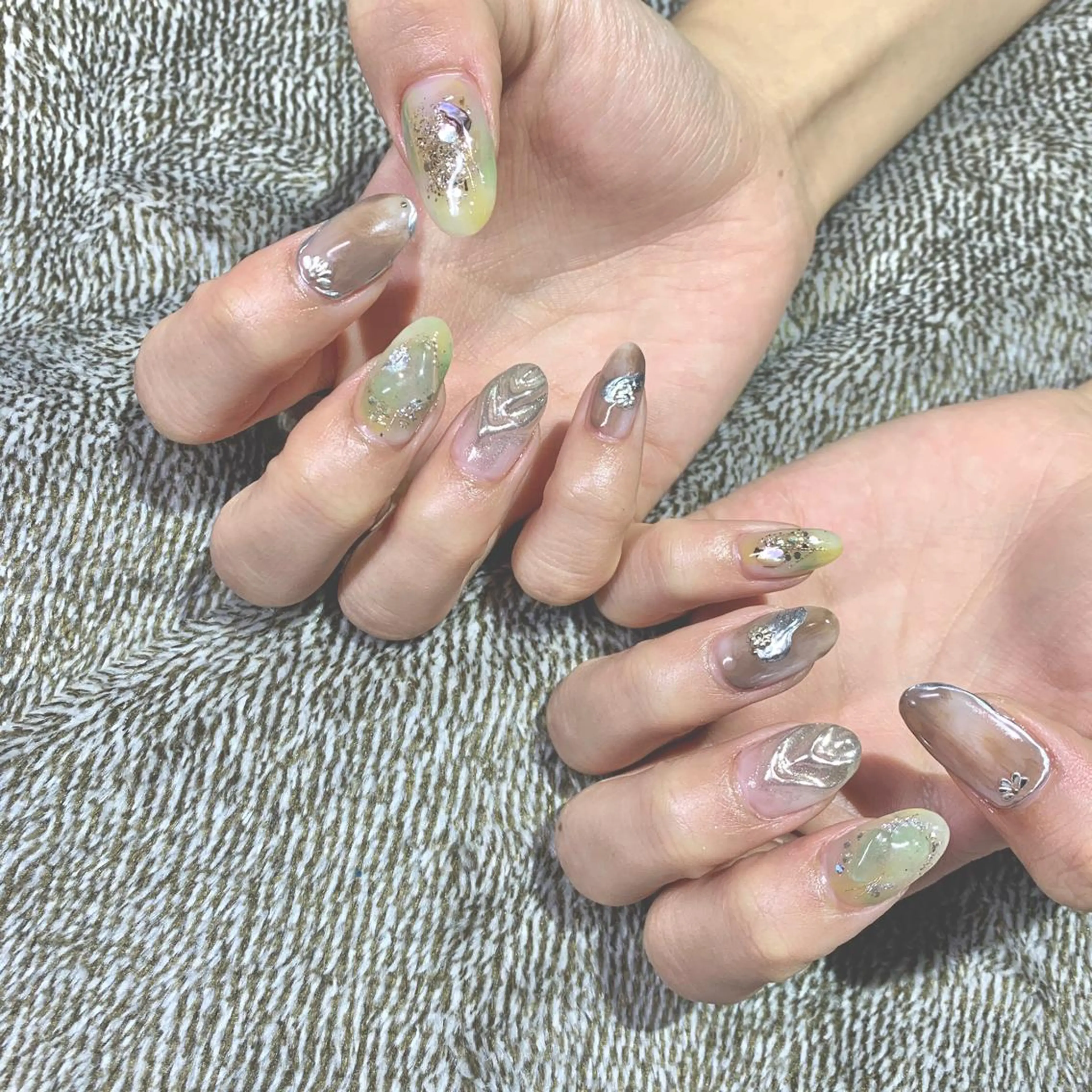 ネイル Nes.nail所属・🌼Nomura Yuko🌷のネイルデザイン