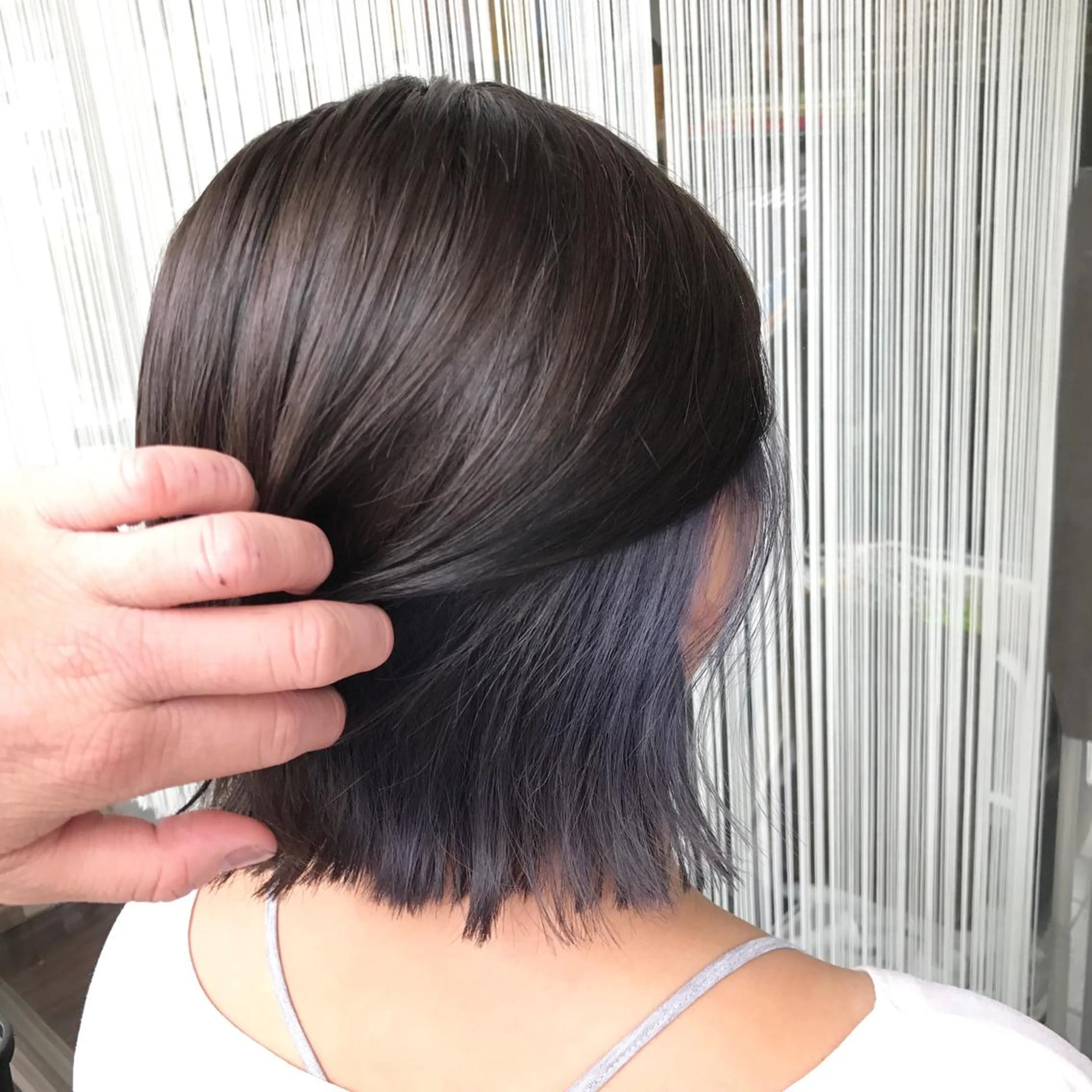ショート カラー インナーカラー Parfait 山本のヘアスタイル