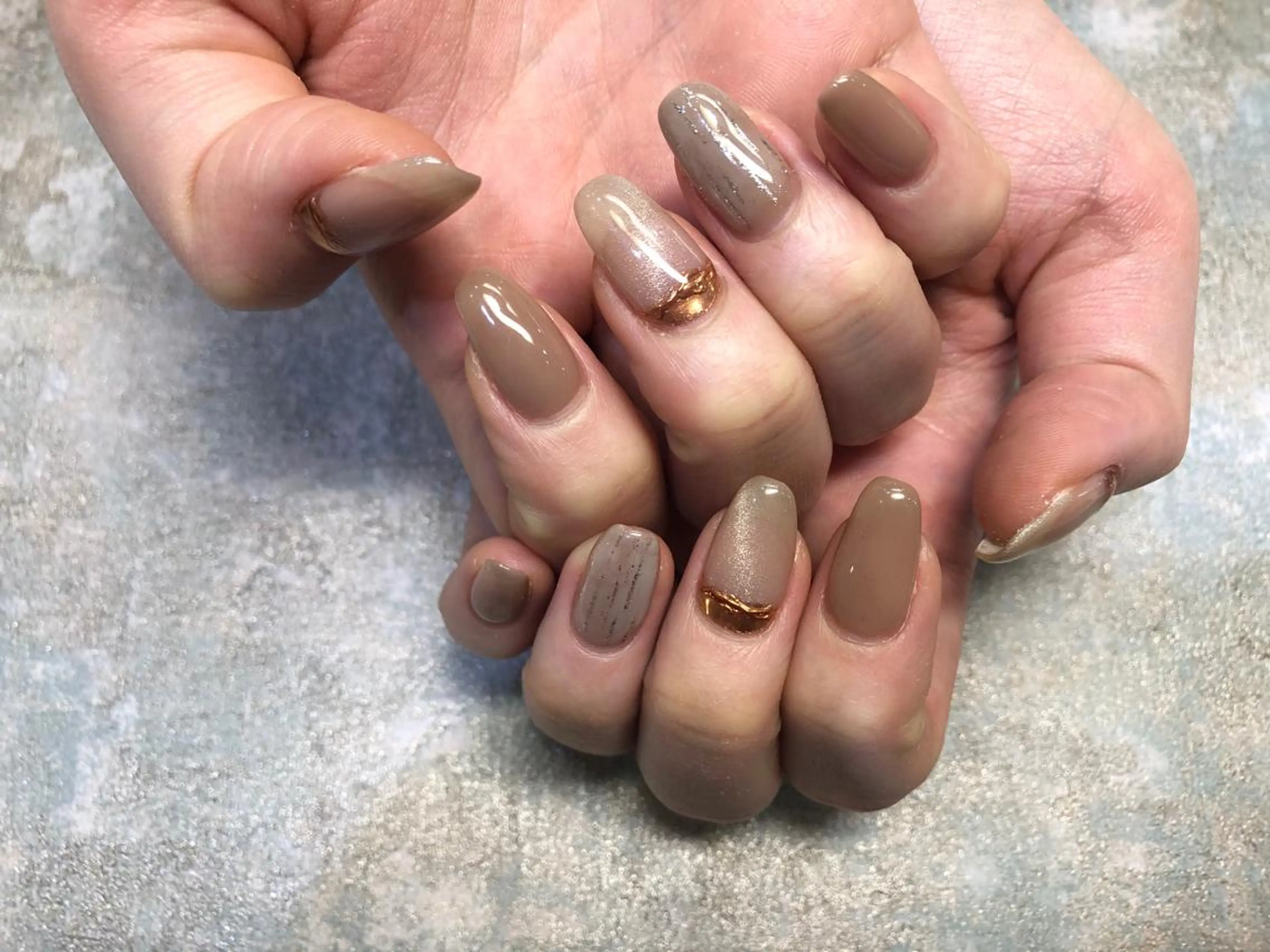 ネイル マグネットネイル ハンドネイル fairy 村居 愛香のネイルデザイン