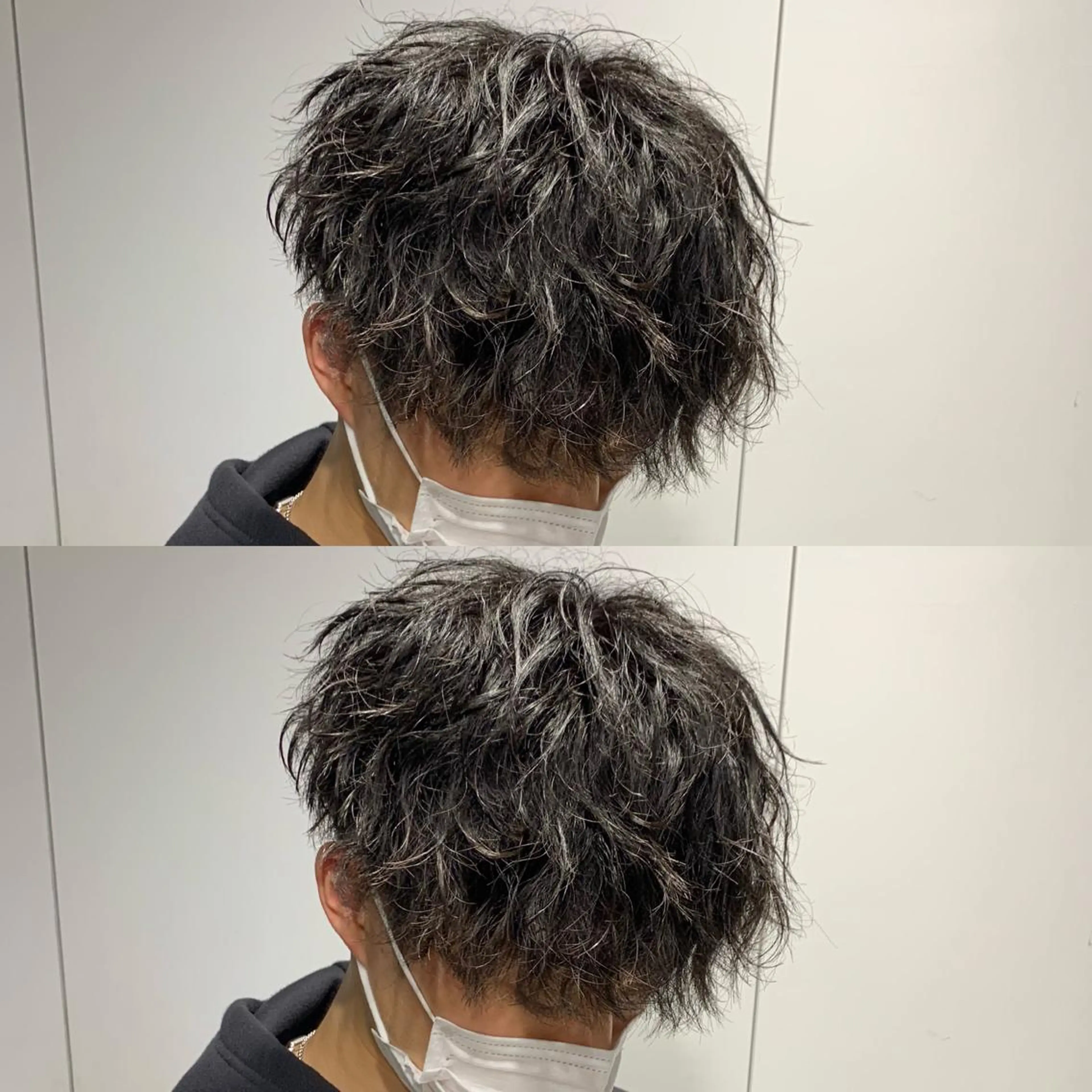 ショート パーマ ヘアアレンジ メンズ マッシュ メンズパーマの達人 🌟川内絵人のヘアスタイル