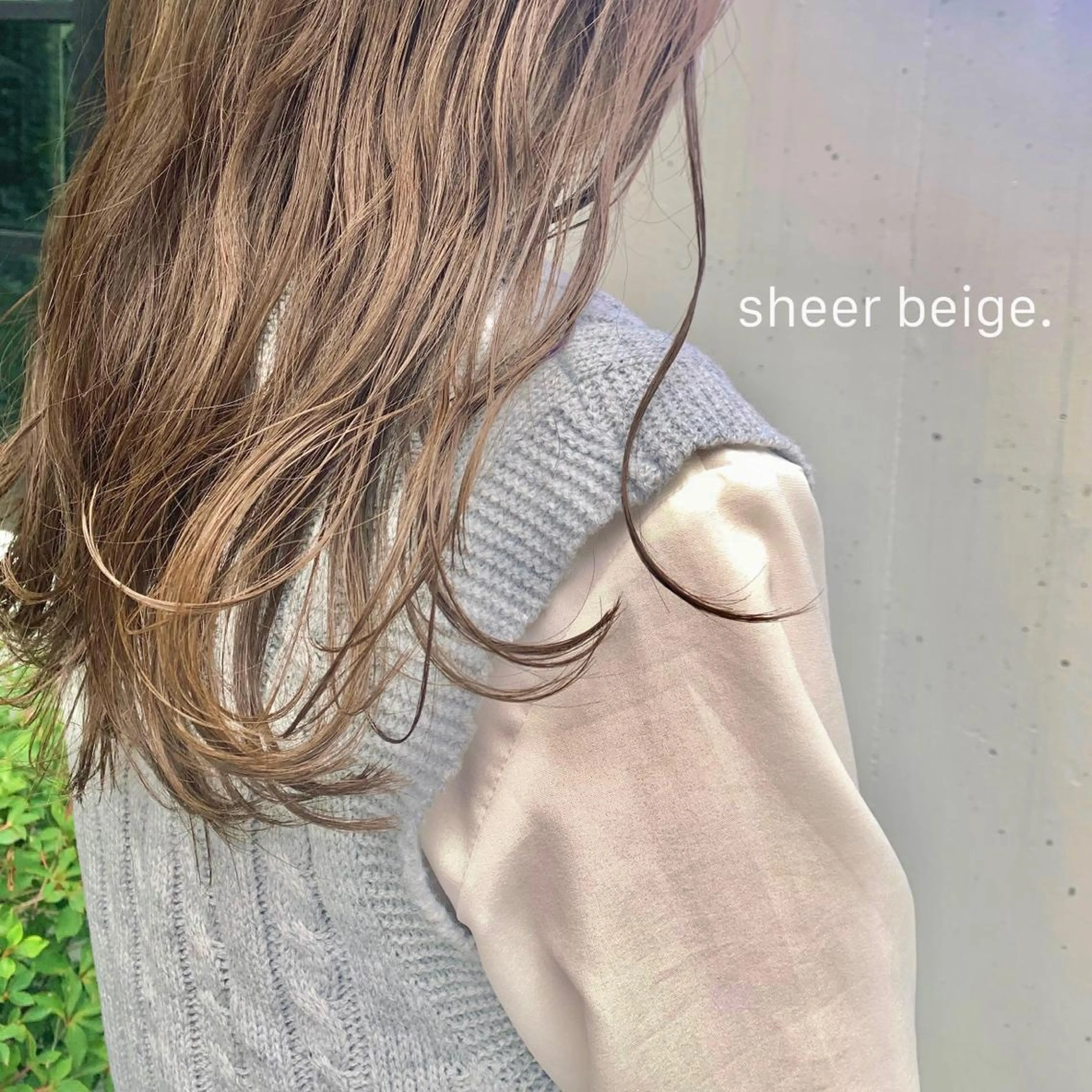 セミロング カラー RINA🧤 デザインとボブのヘアスタイル